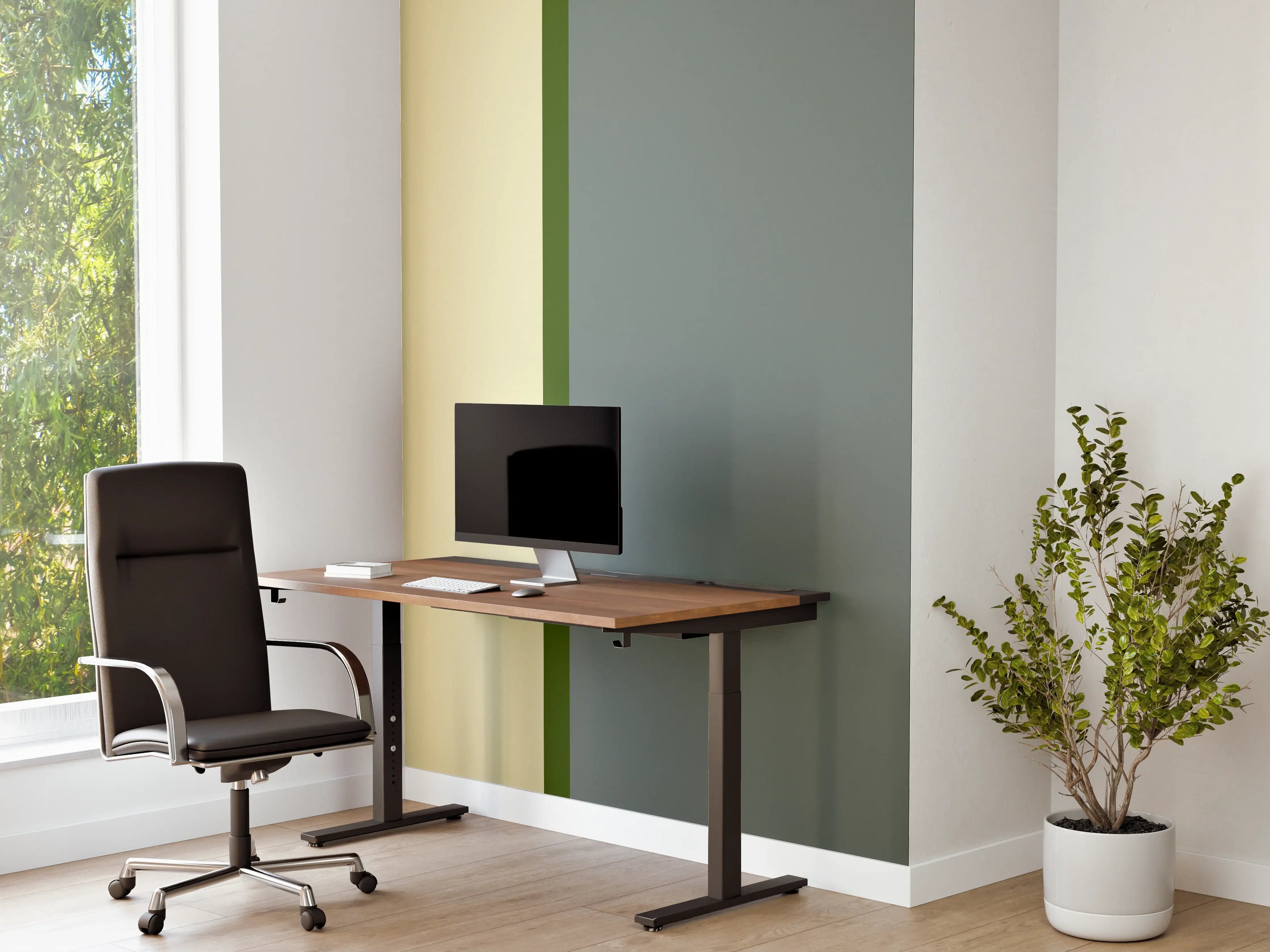 Büro Wandgestaltung - The Greens - Easy Vertical - Avocado