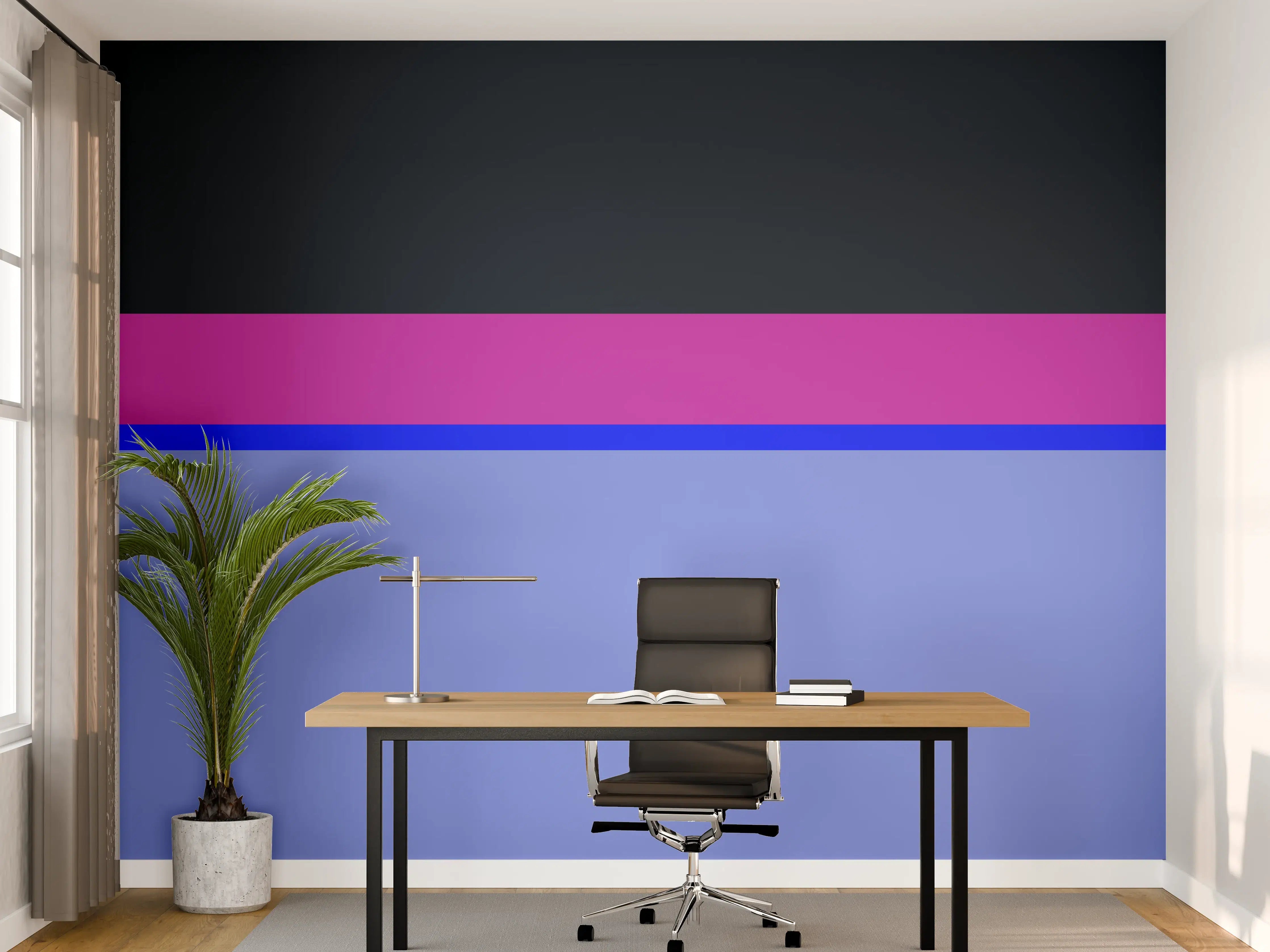Büro Wandgestaltung - The Neons - Horizontal - Luna