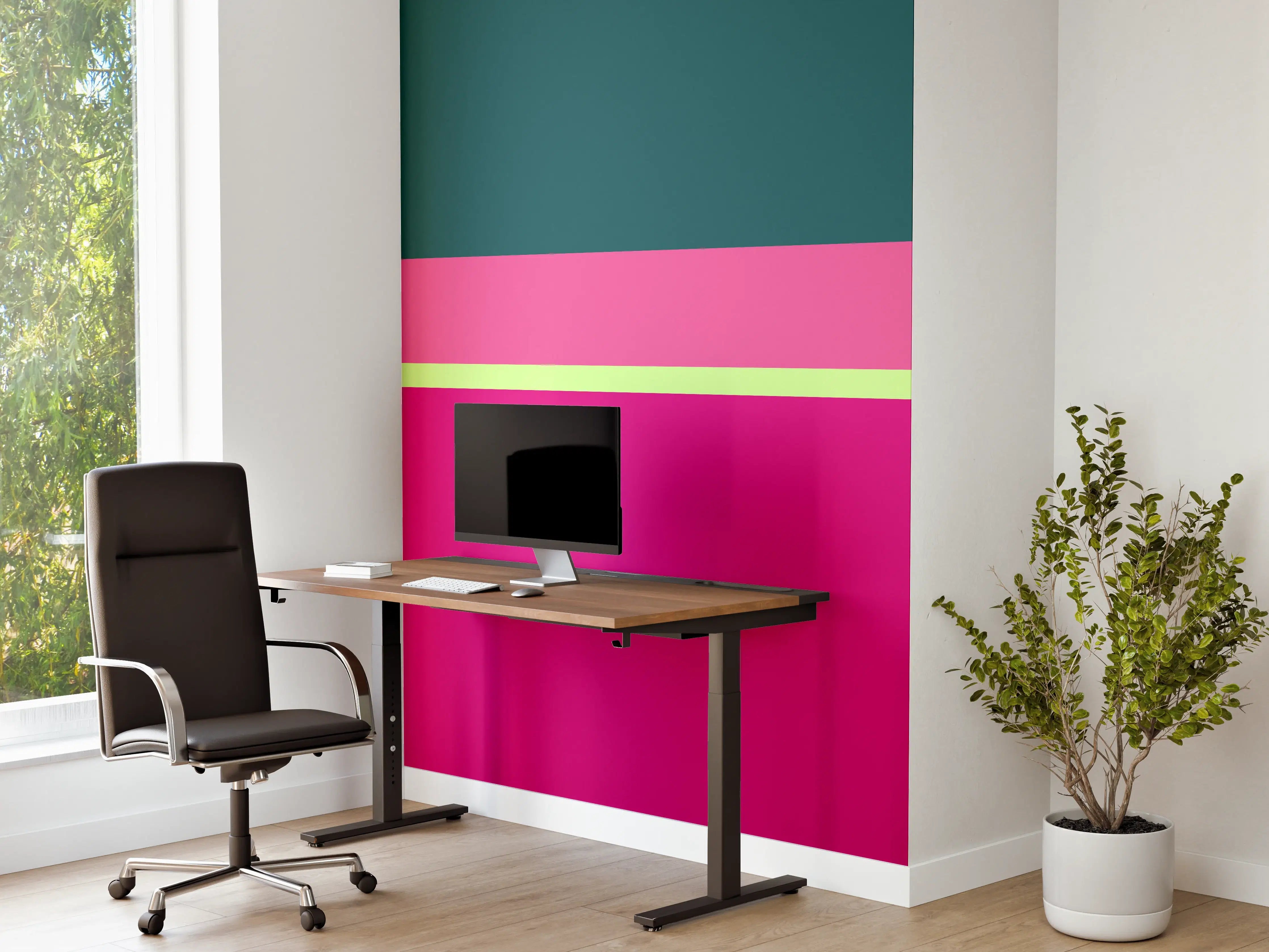 Büro Wandgestaltung - The Neons - Horizontal - Lyra
