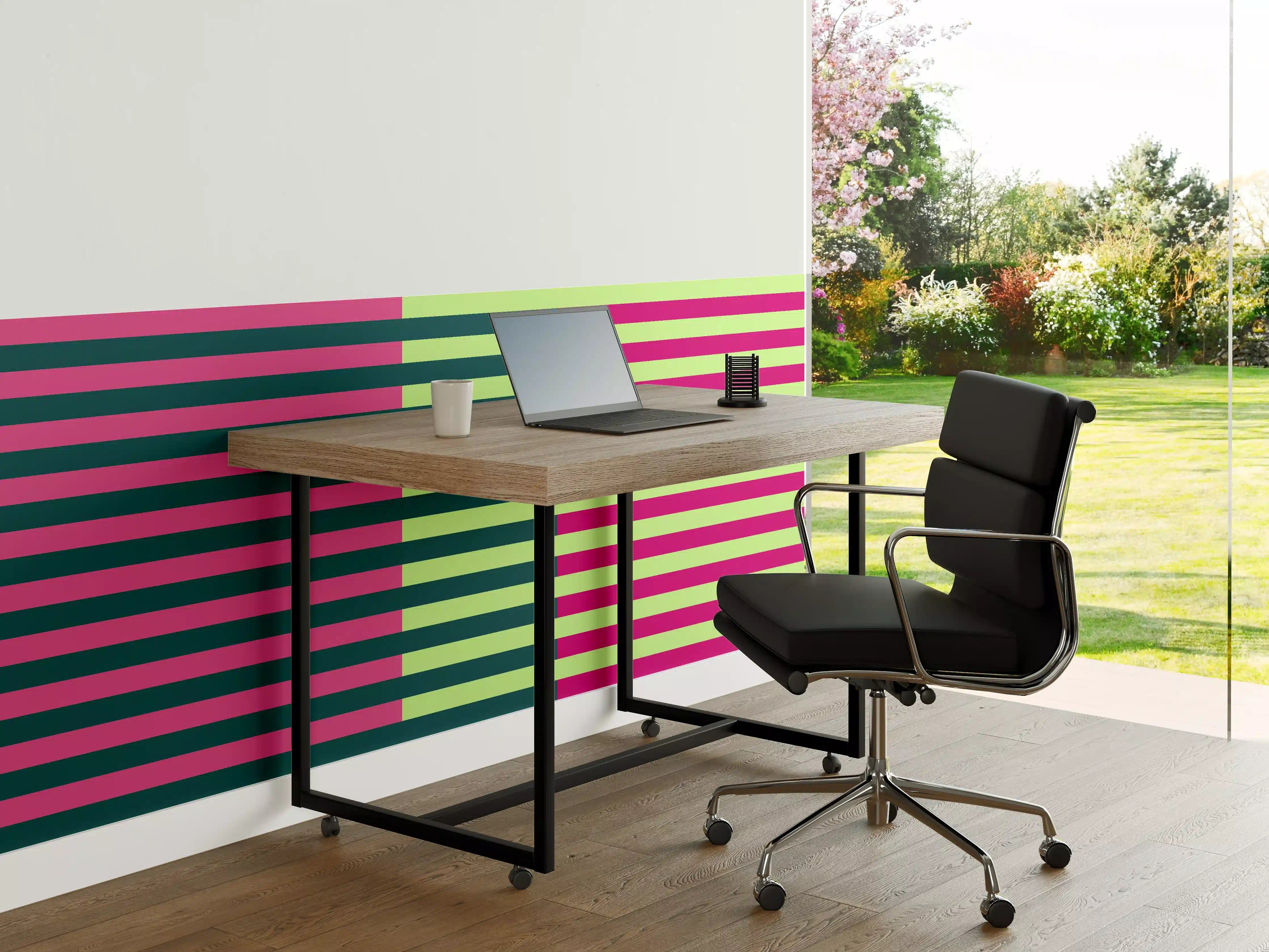 Büro Wandgestaltung - The Neons - Multy Stripes - Lyra