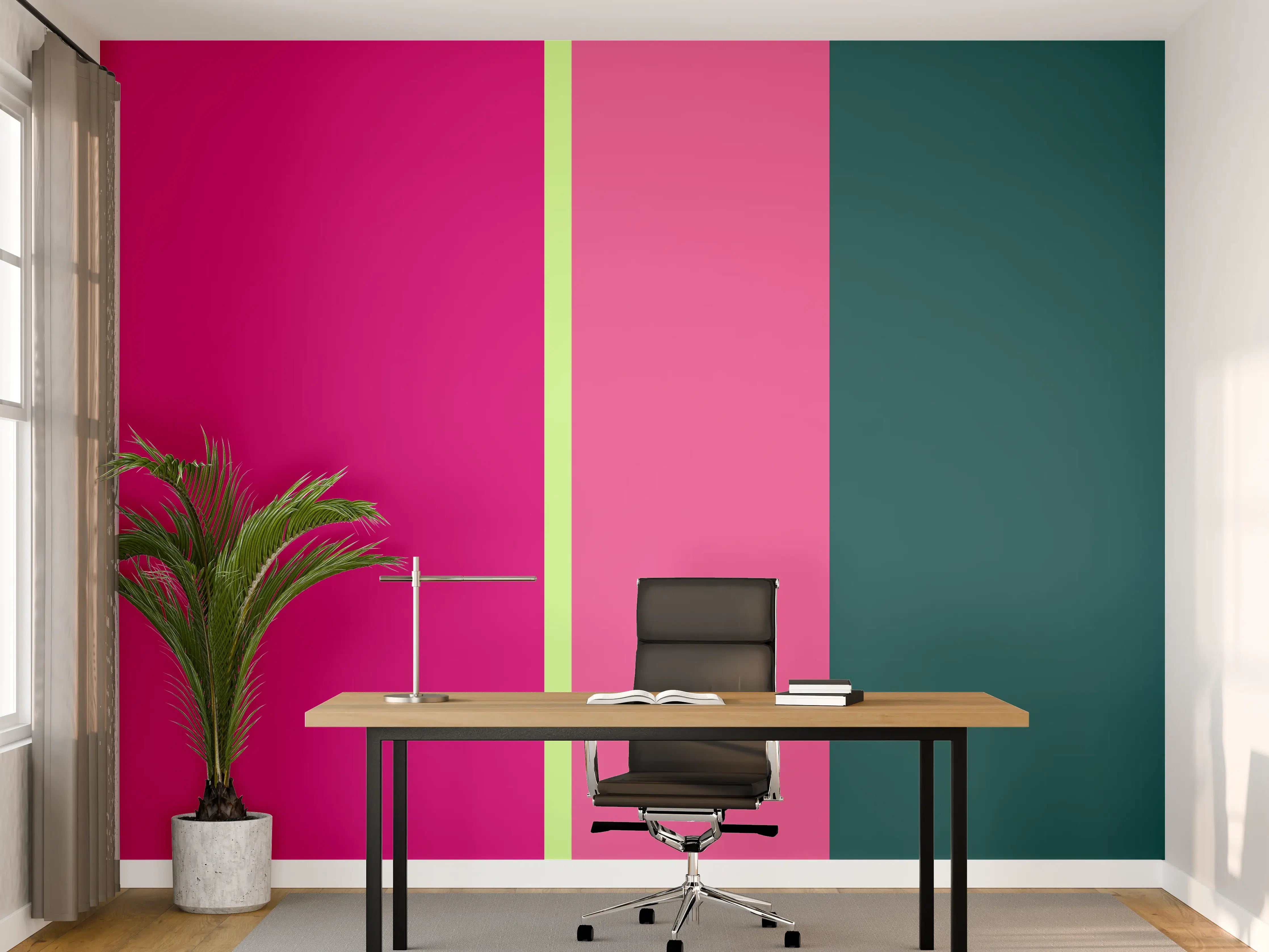 Büro Wandgestaltung - The Neons - Vertikal - Lyra