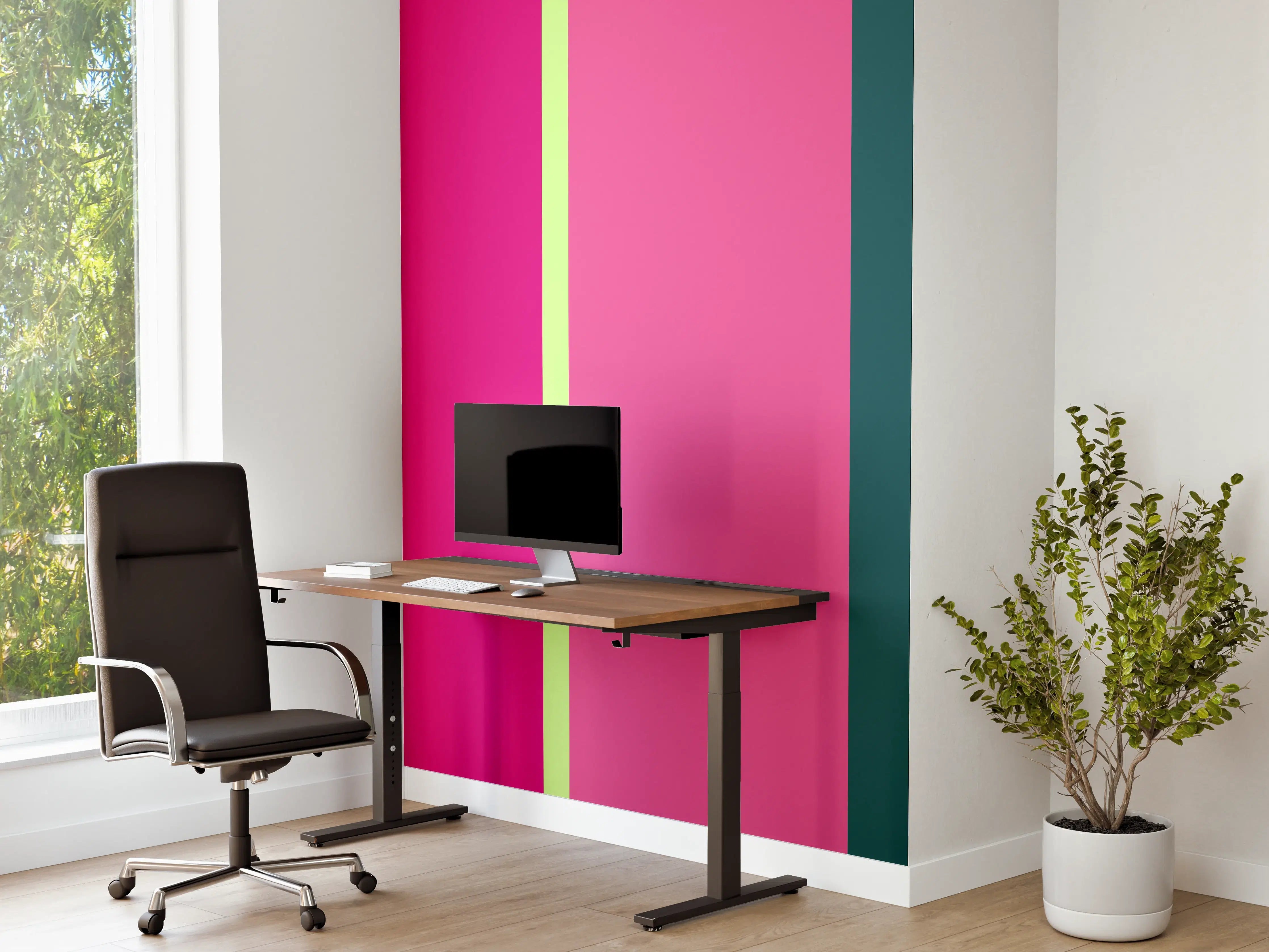Büro Wandgestaltung - The Neons - Vertikal - Lyra