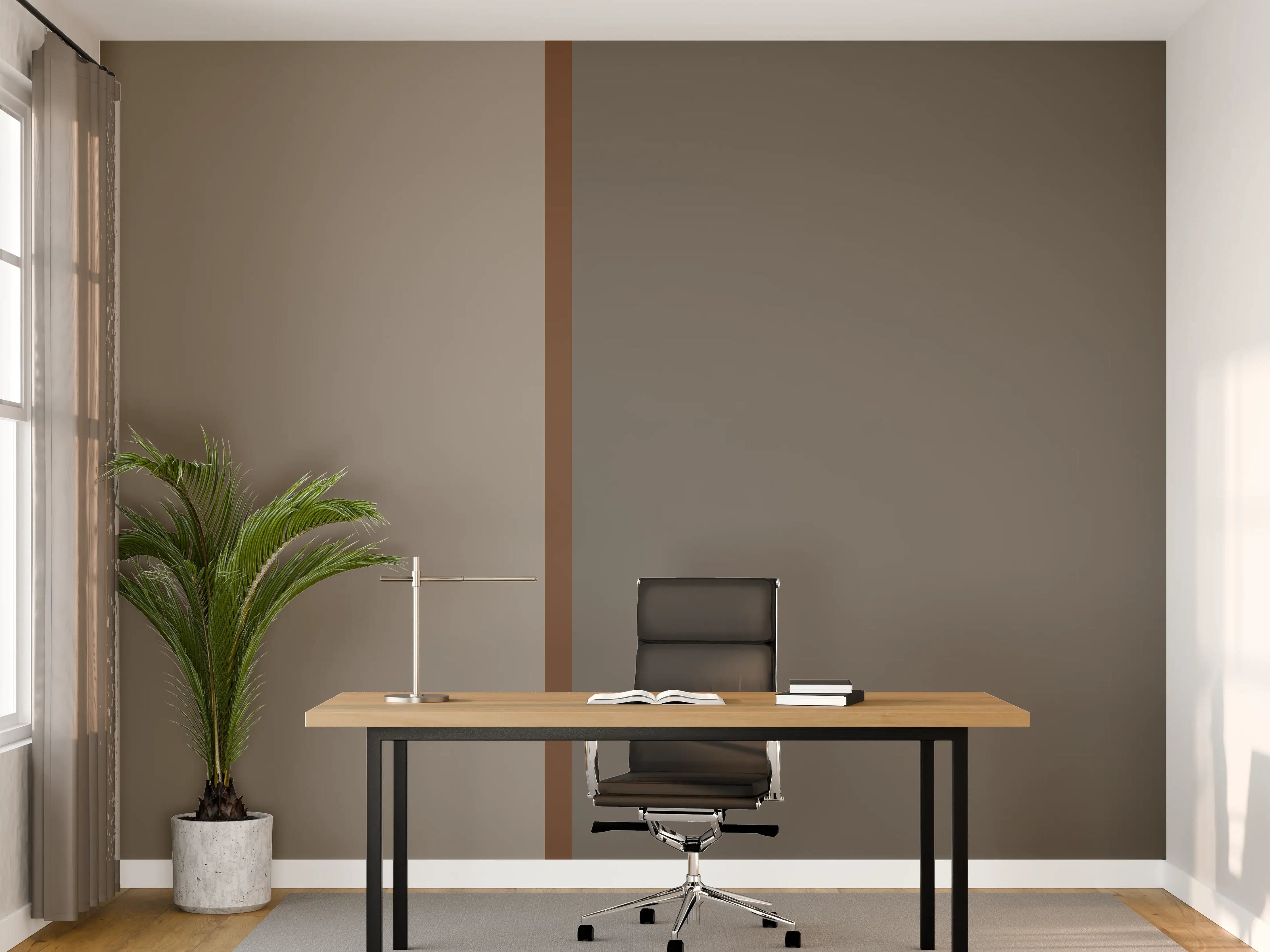 Büro Wandgestaltung - The Nudes - Easy Vertikal - Ash