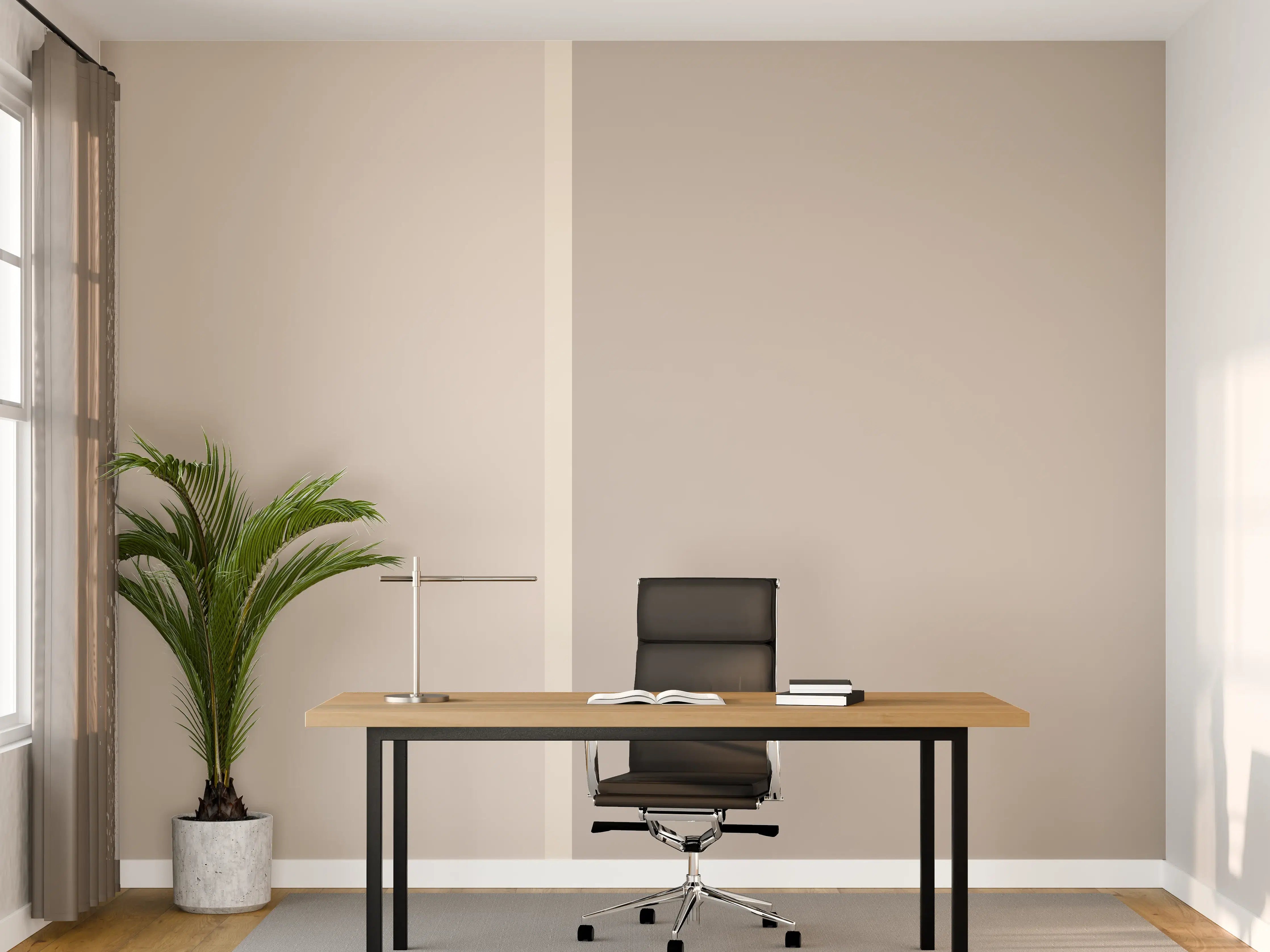 Büro Wandgestaltung - The Nudes - Easy Vertikal - Latte