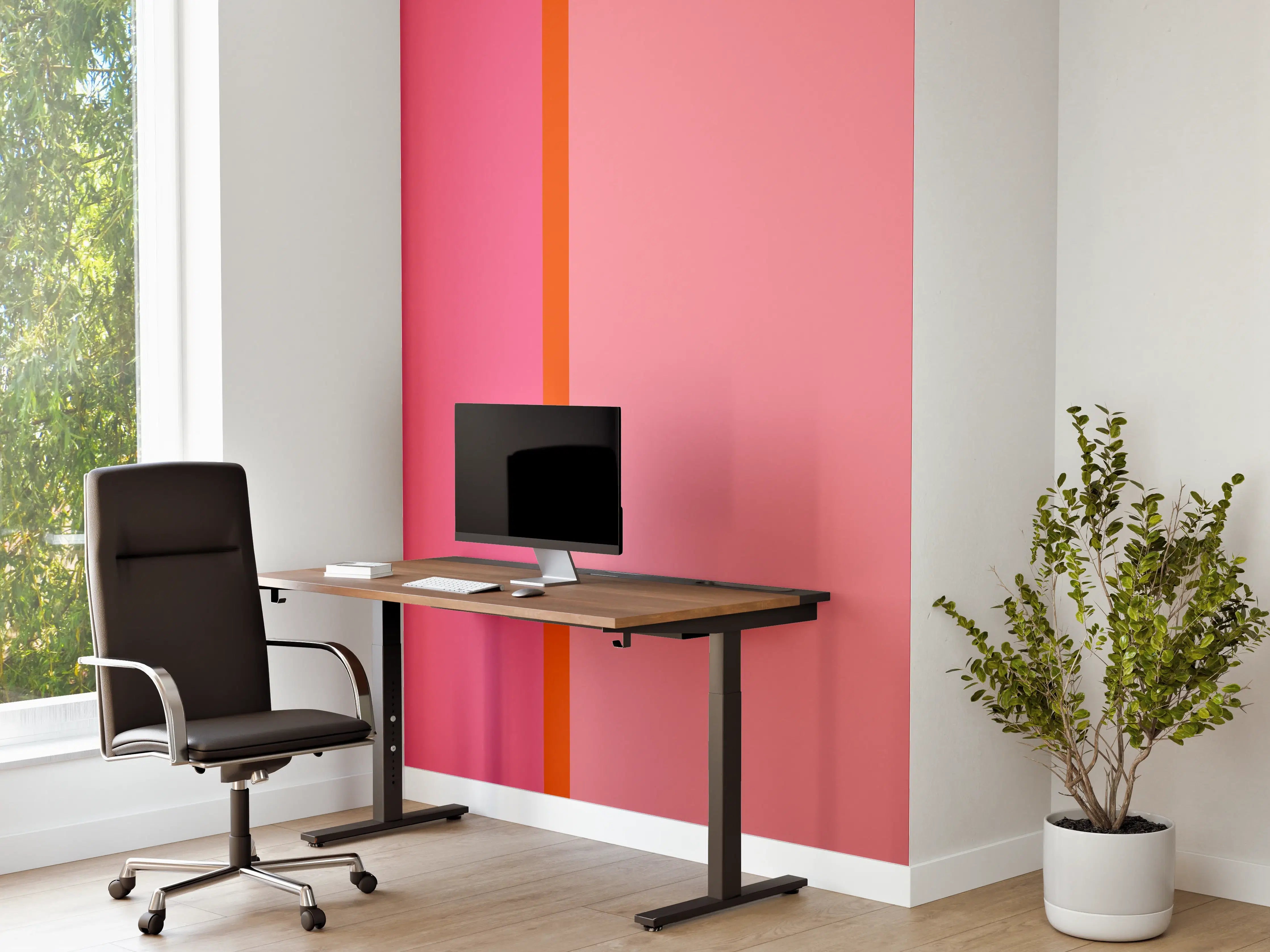 Büro Wandgestaltung - The Oranges - Easy Vertical - Raspberry