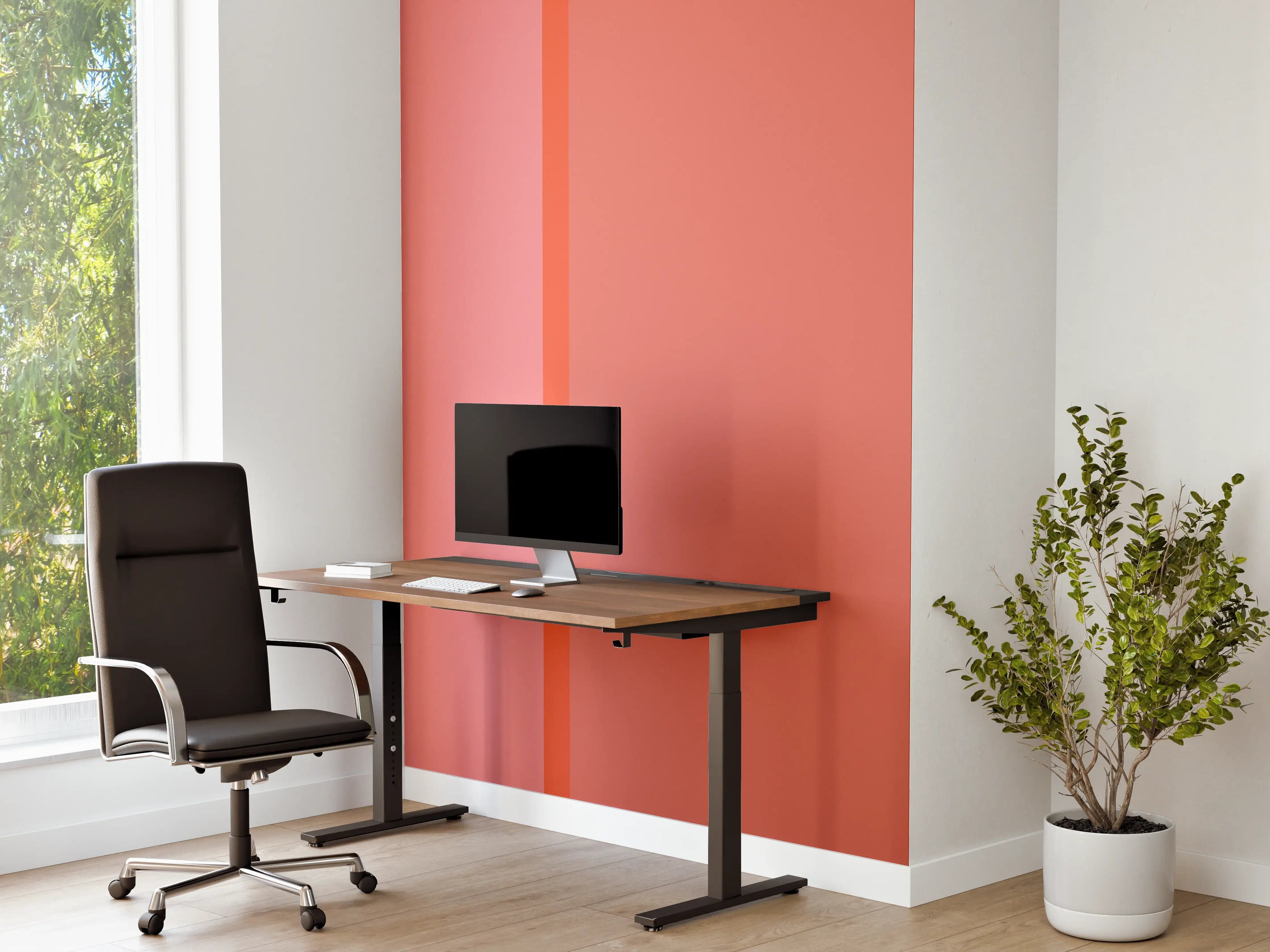 Büro Wandgestaltung - The Oranges - Easy Vertical - Salmon