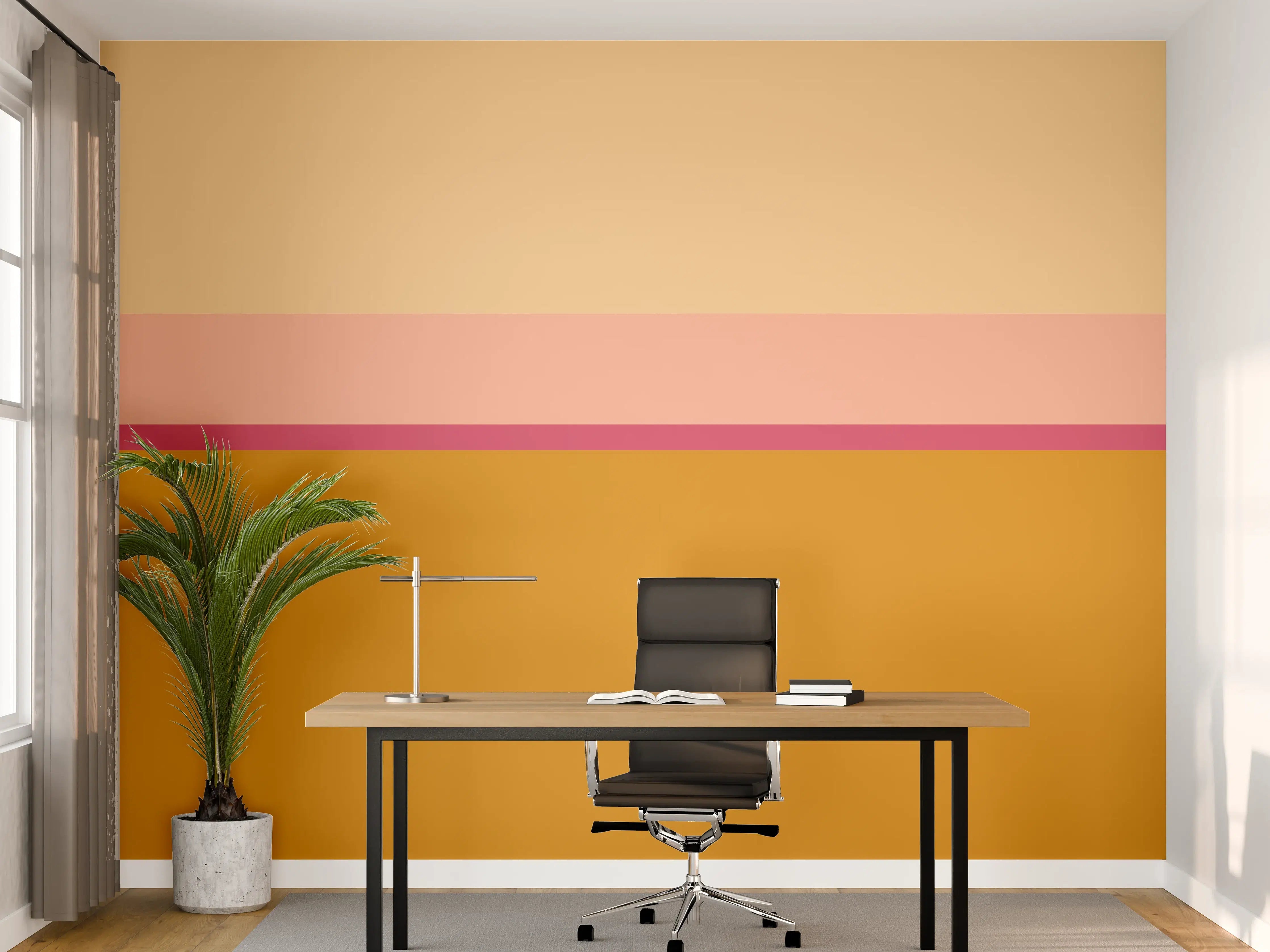 Büro Wandgestaltung - The Oranges - Horizontal - Cotton Candy