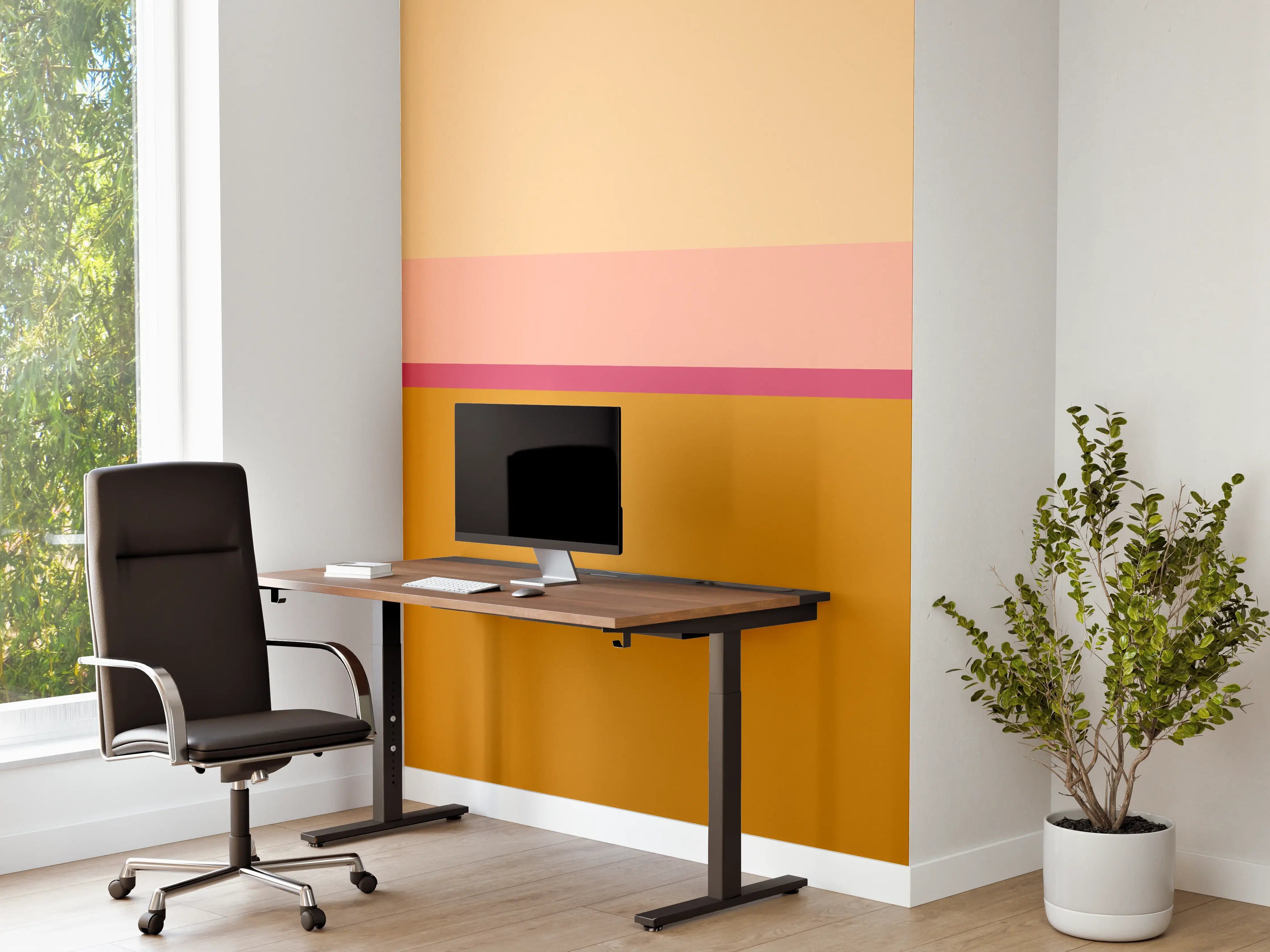 Büro Wandgestaltung - The Oranges - Horizontal - Cotton Candy