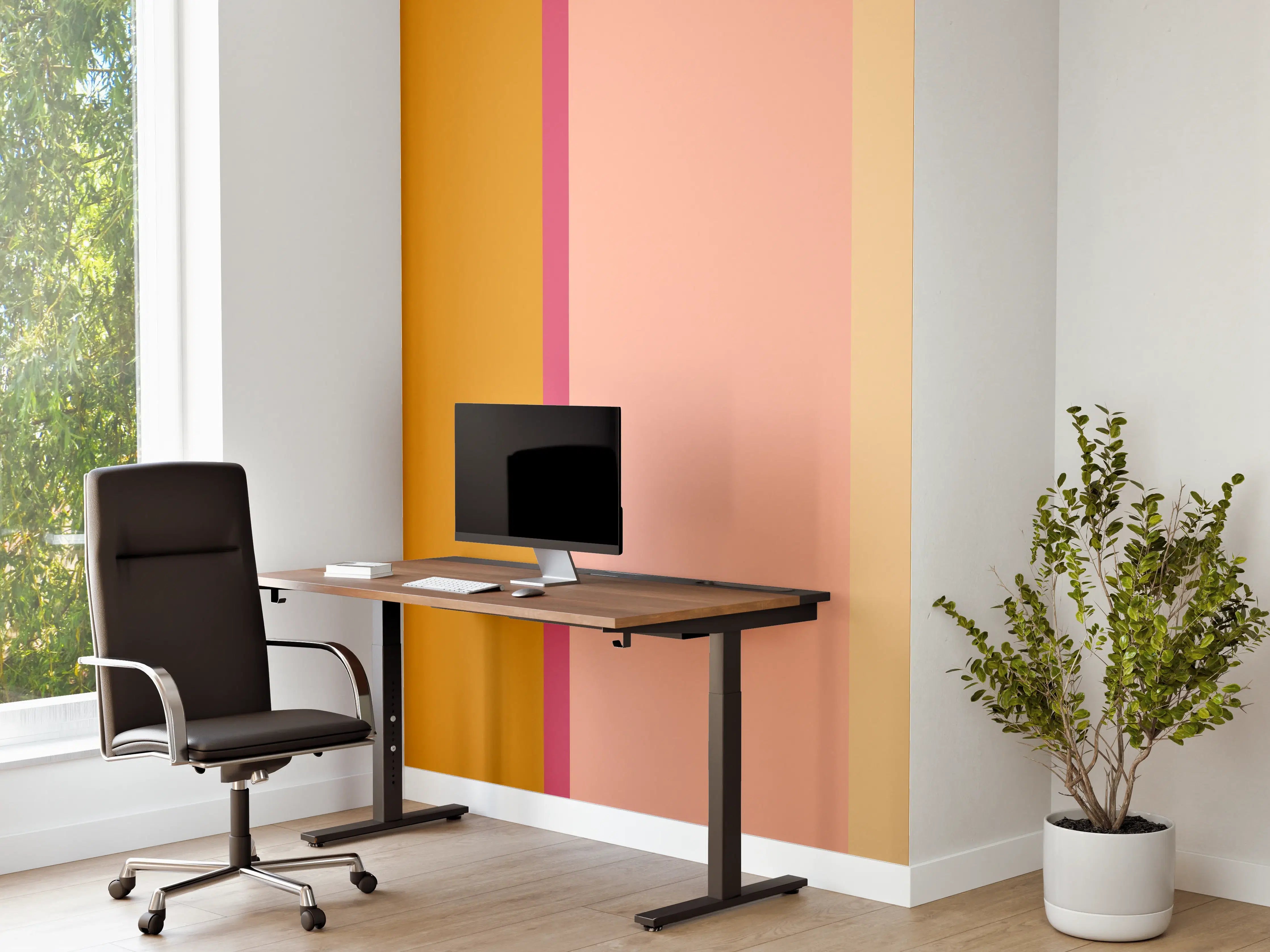 Büro Wandgestaltung - The Oranges - Vertical - Cotton Candy