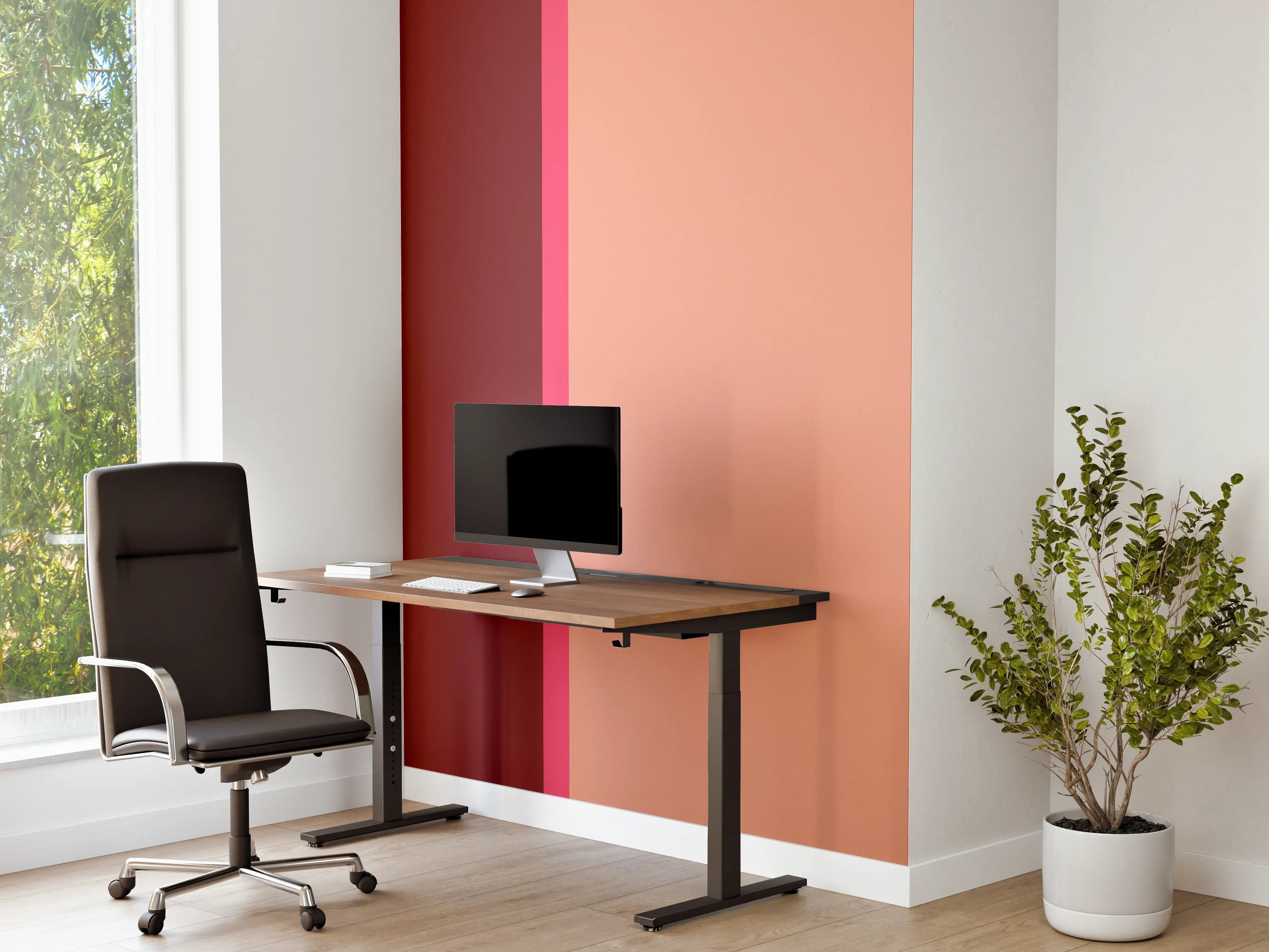 Büro Wandgestaltung - The Reds - Easy Vertikal - Cherry