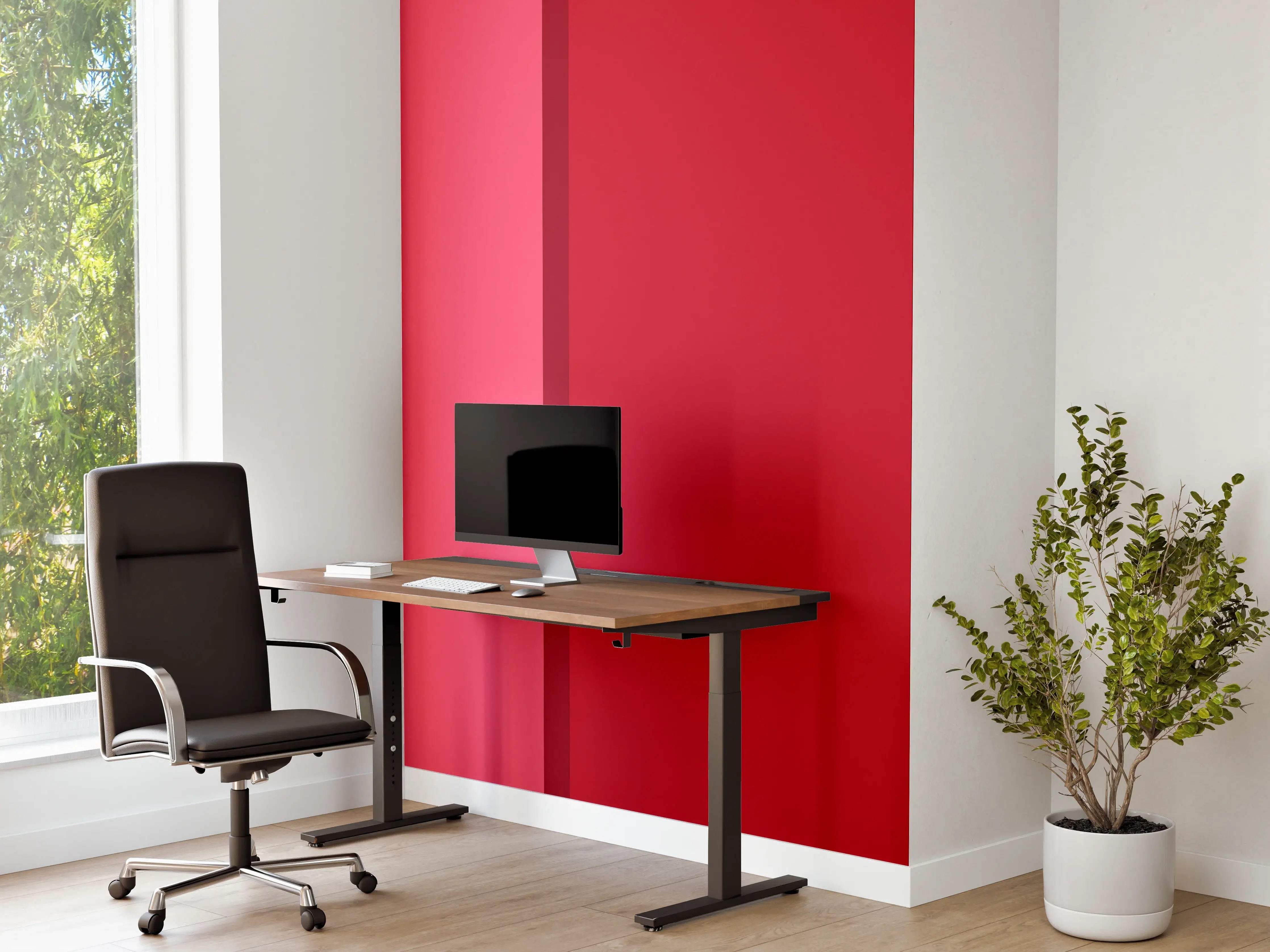 Büro Wandgestaltung - The Reds - Easy Vertikal - Pommagranate