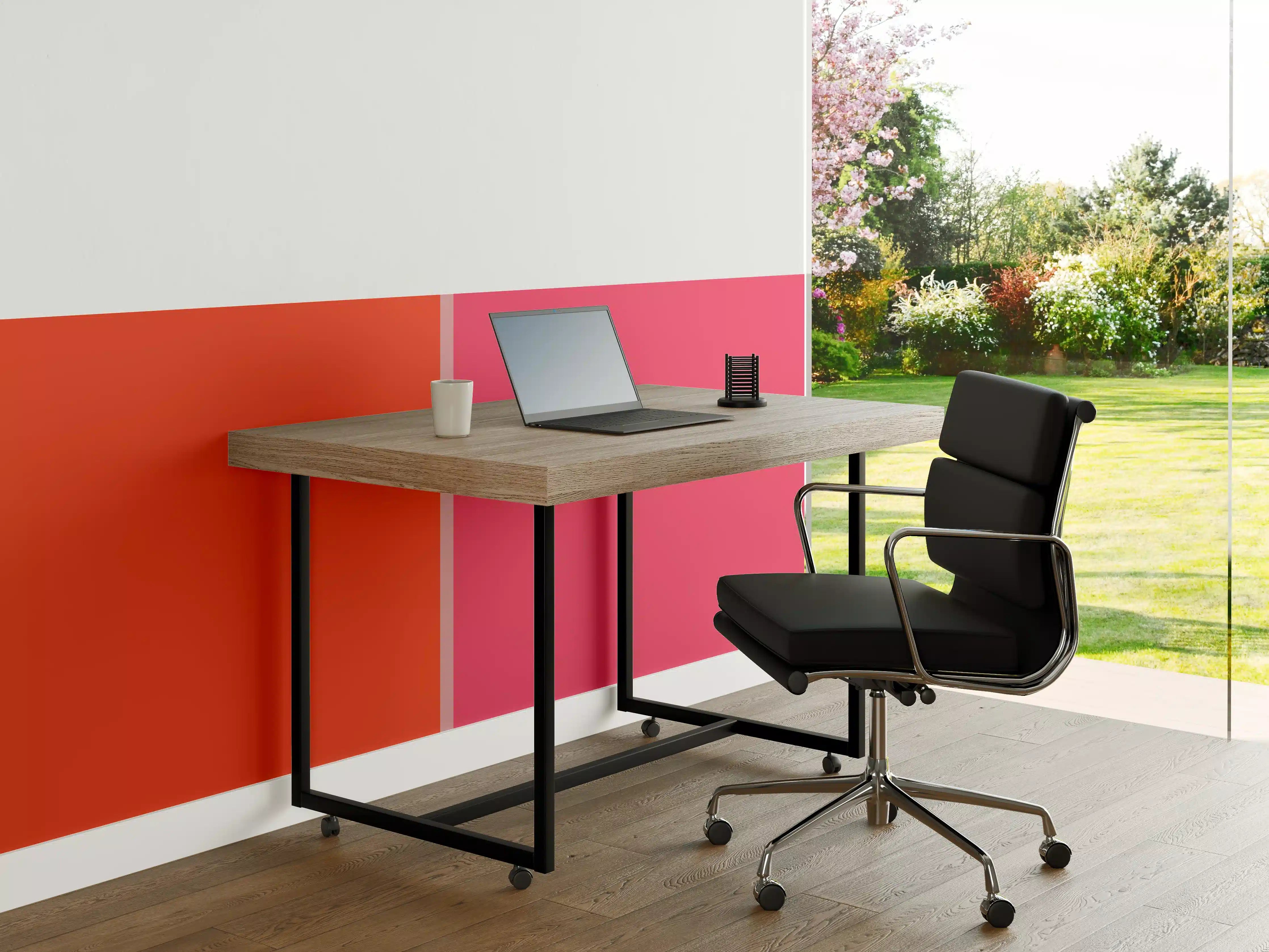 Büro Wandgestaltung - The Reds - Easy Vertikal - Strawberry
