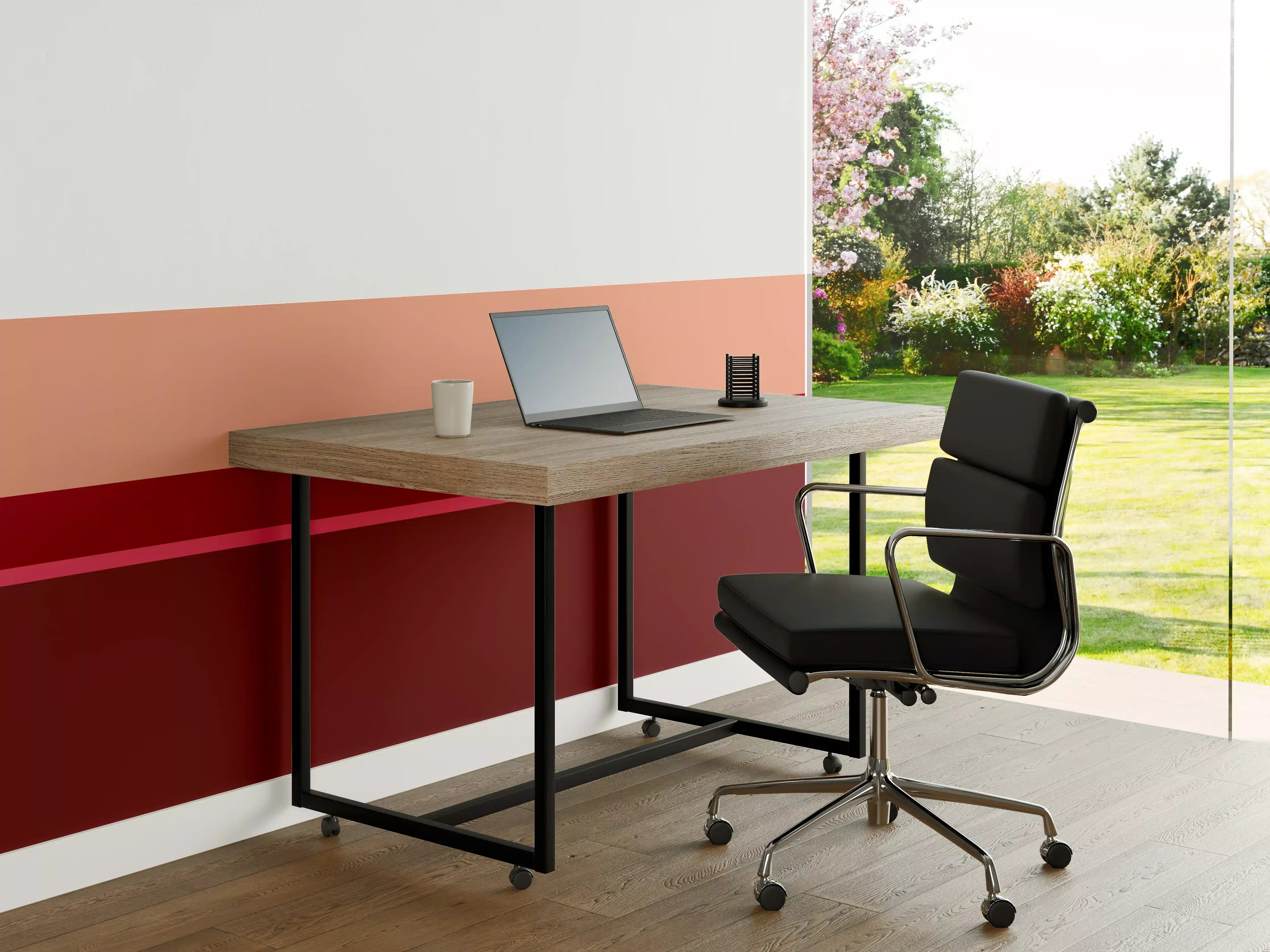 Büro Wandgestaltung - The Reds - Horizontal - Cherry
