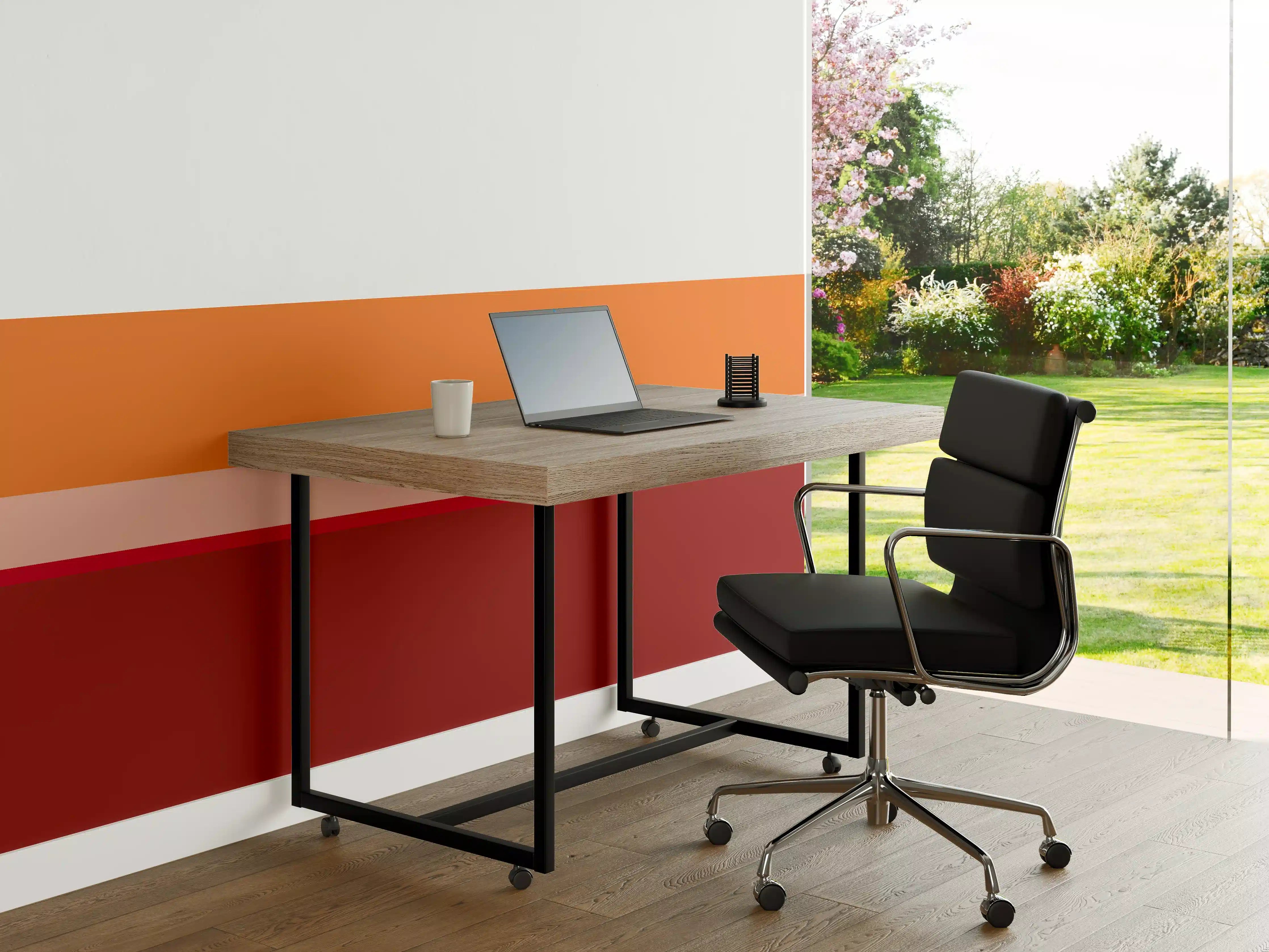 Büro Wandgestaltung - The Reds - Horizontal - Sangria