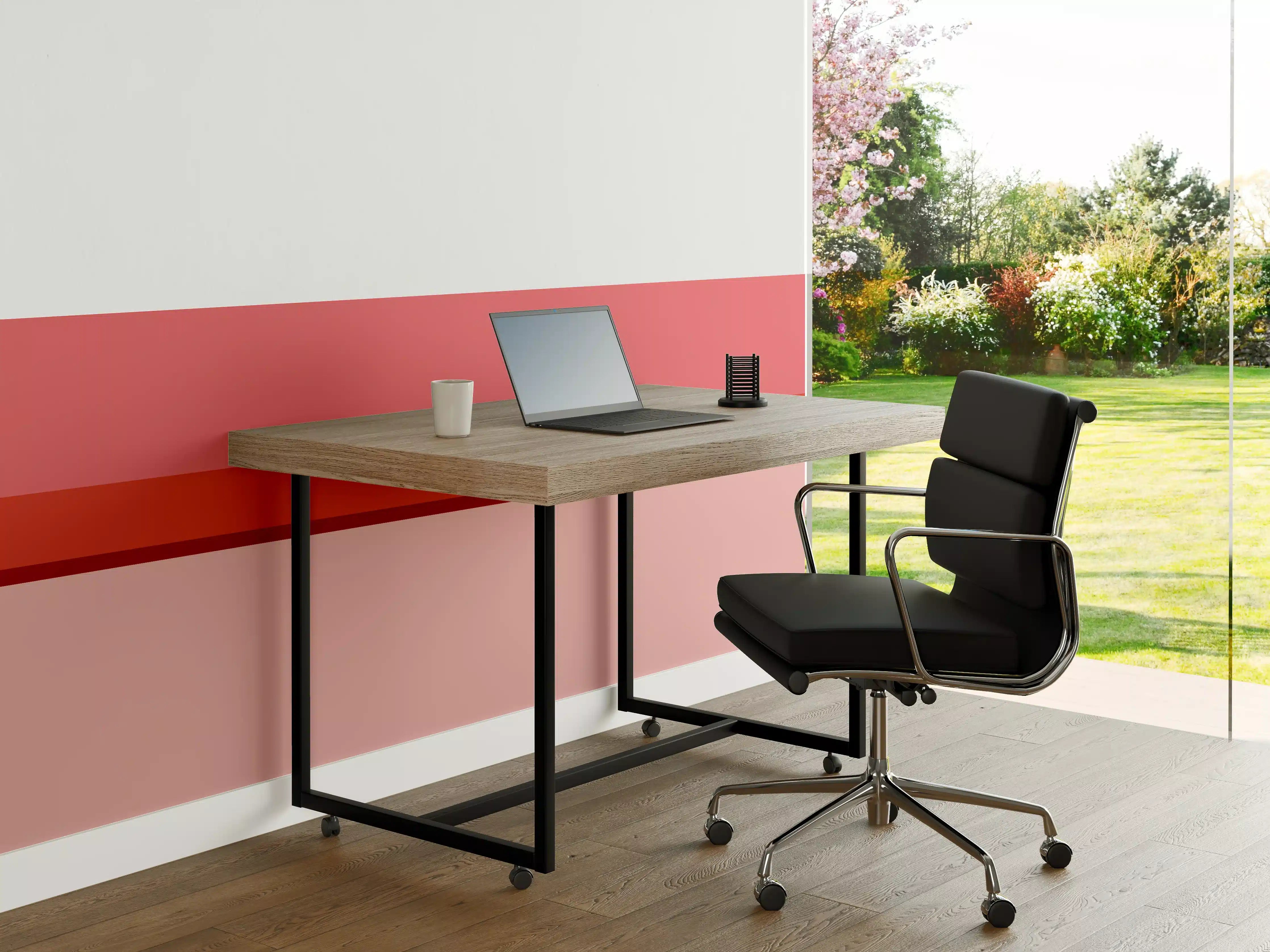 Büro Wandgestaltung - The Reds - Horizontal - Tomato