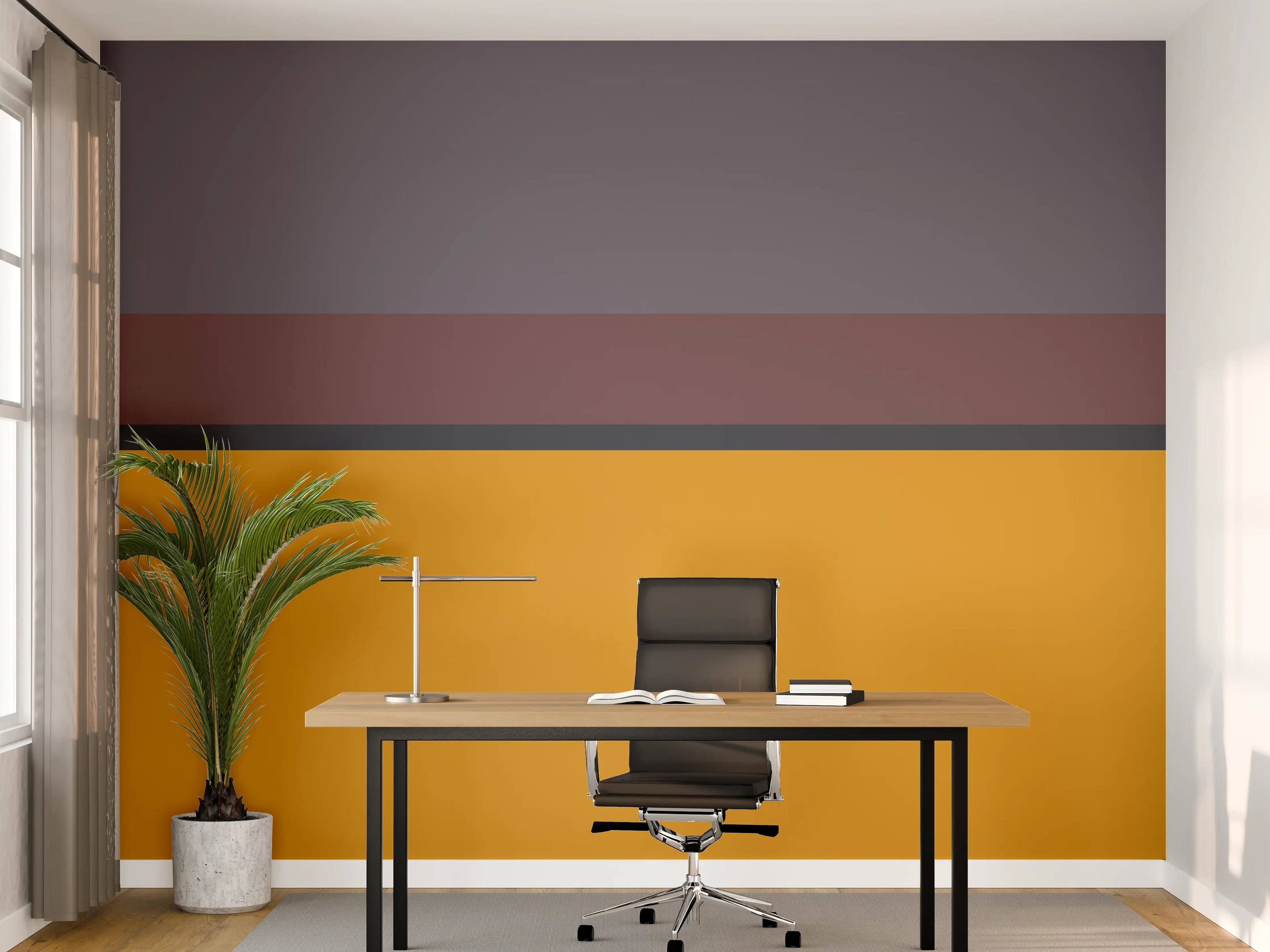Büro Wandgestaltung - The Retros - Horizontal - Cersai