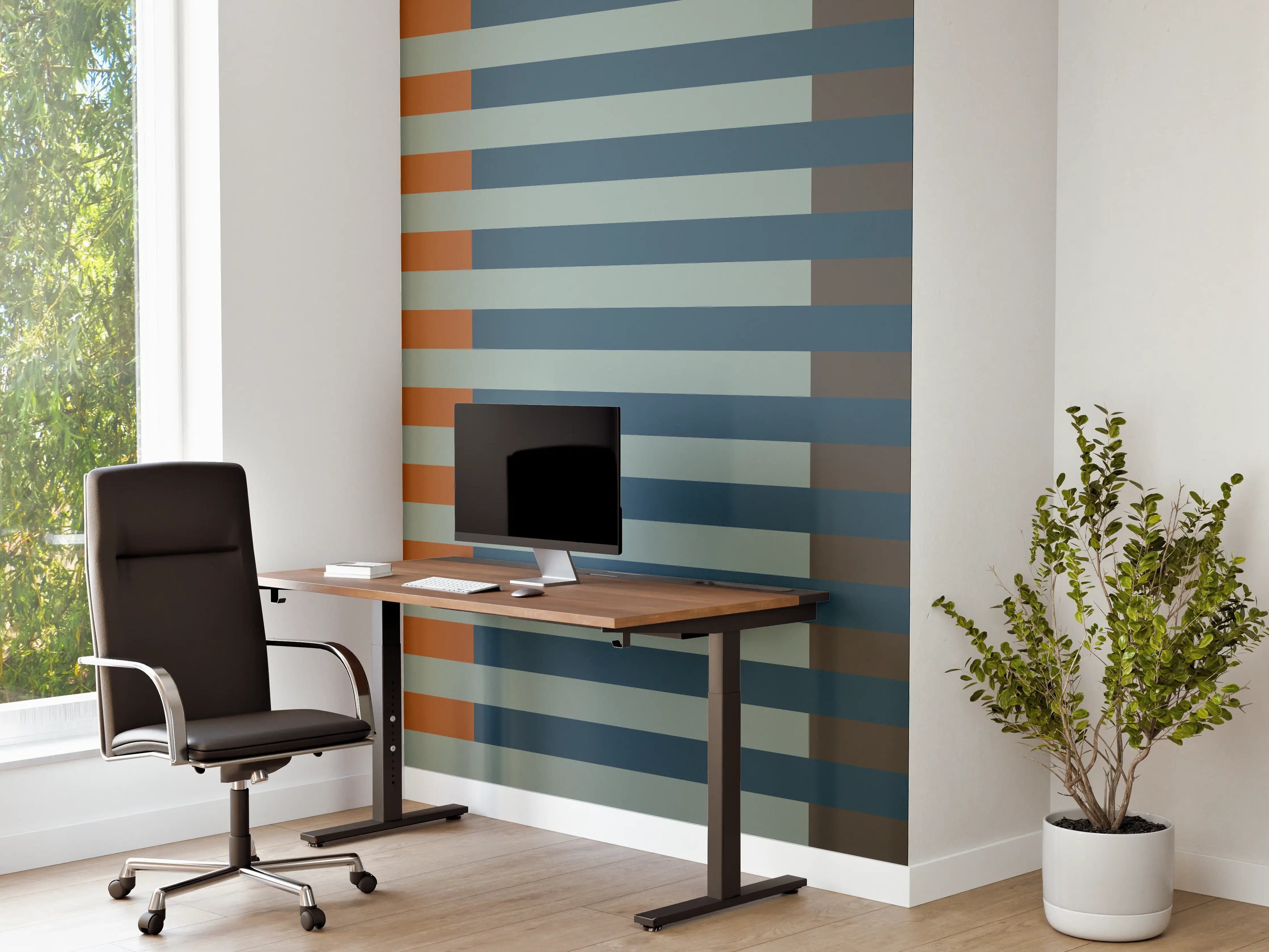 Büro Wandgestaltung - The Retros - Multy Stripes - Jon
