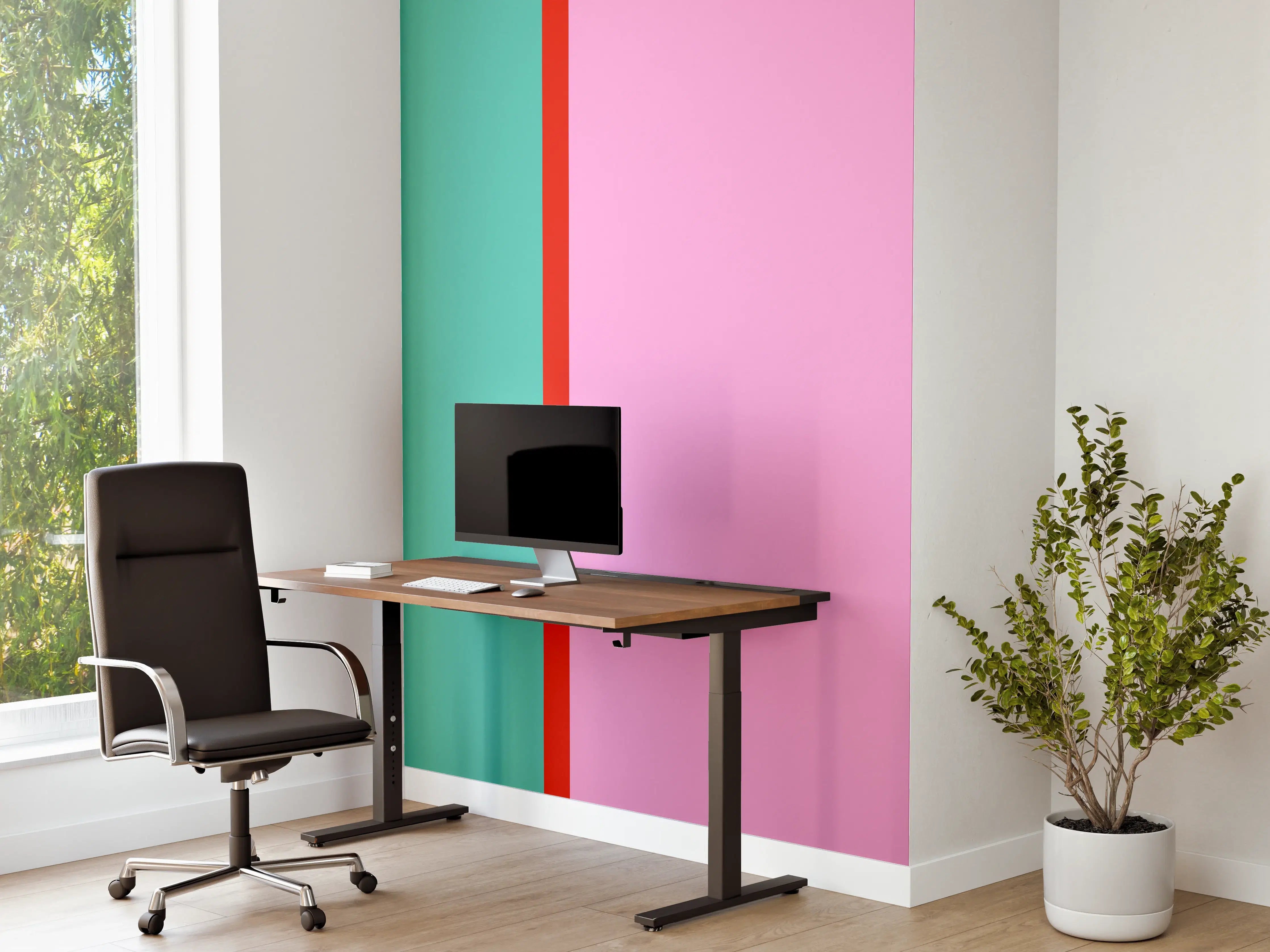 Büro Wandgestaltung - The Springs - Easy Vertikal - Peony