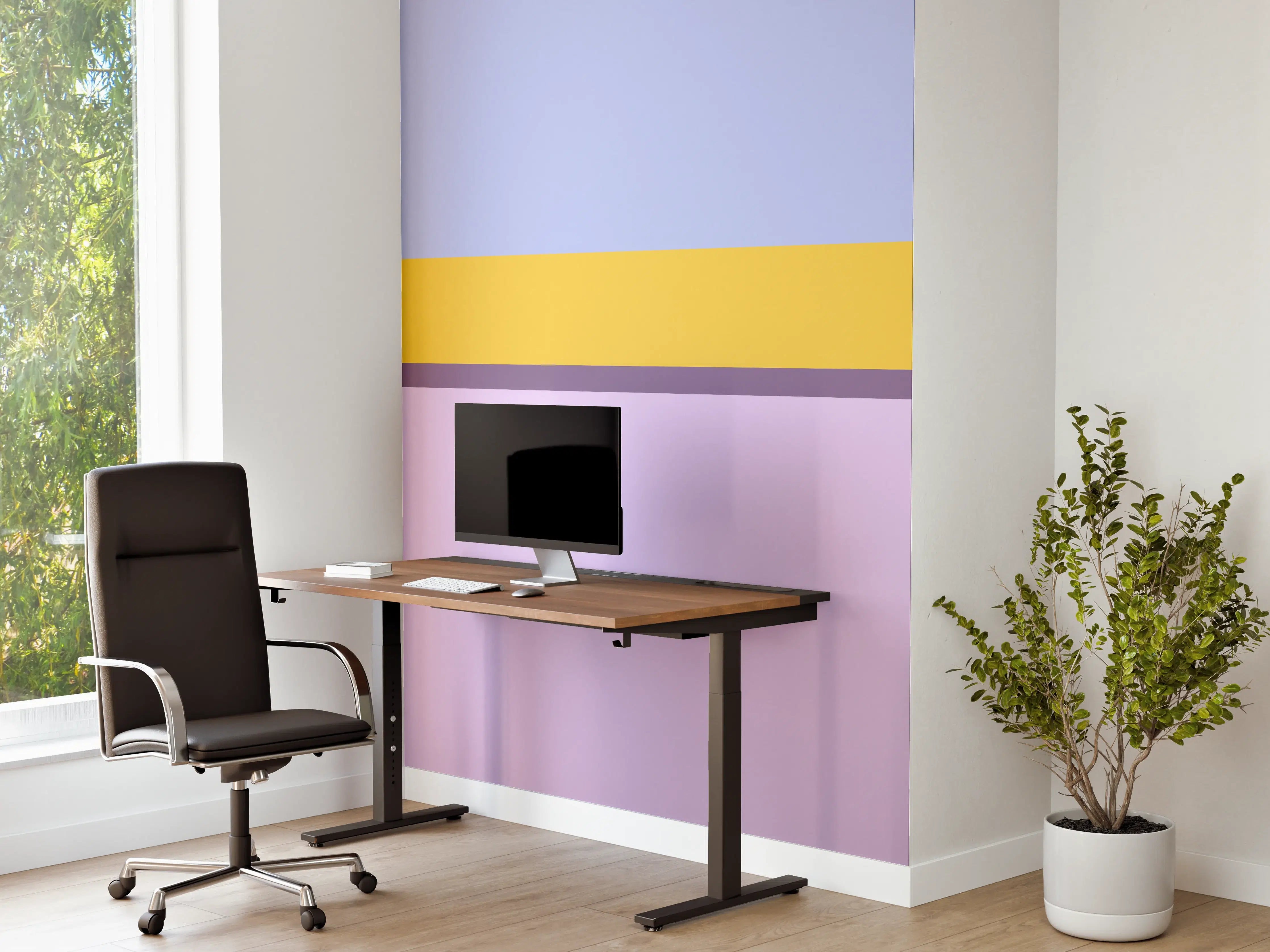 Büro Wandgestaltung - The Springs - Horizontal - Lilac