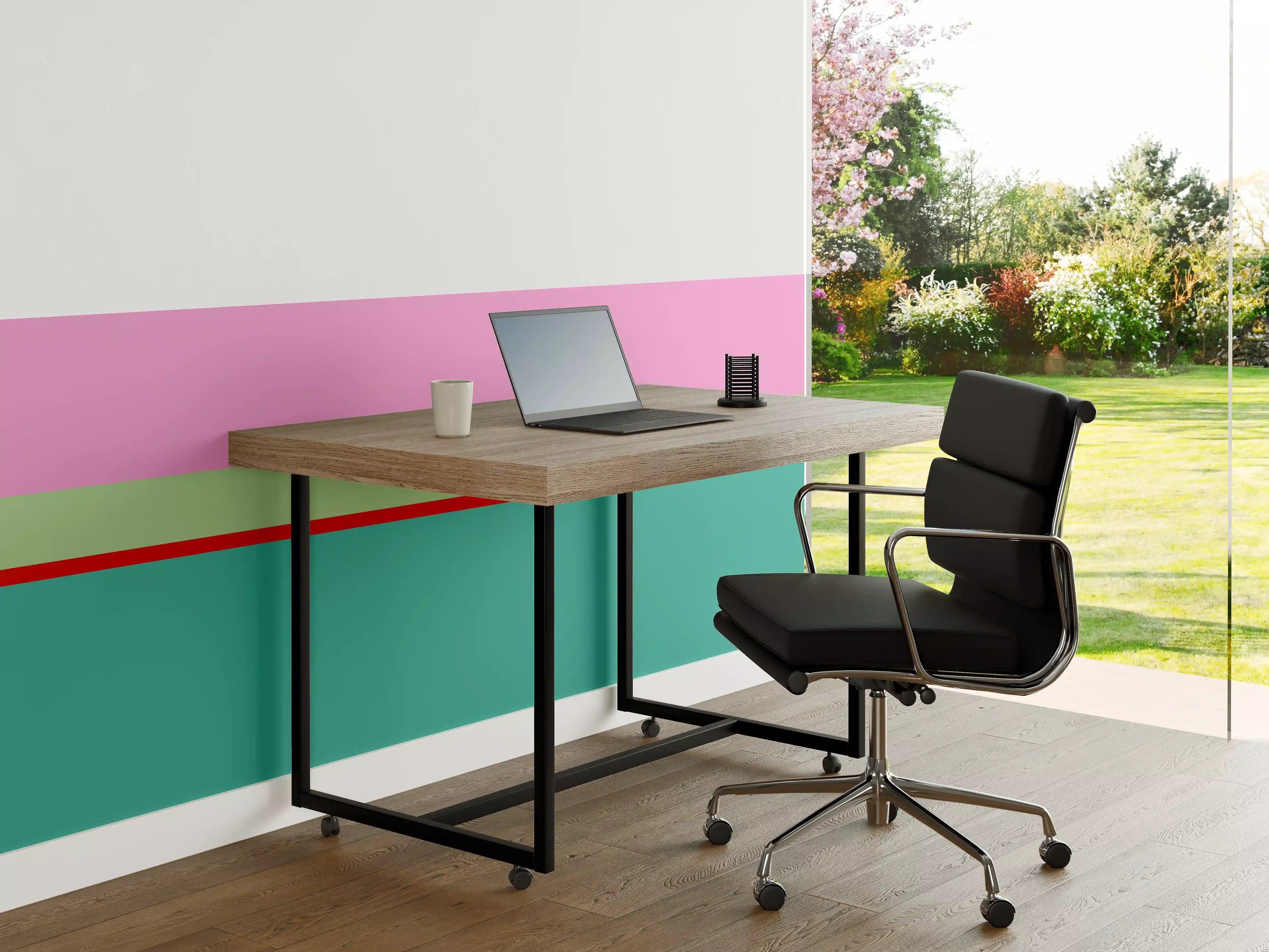 Büro Wandgestaltung - The Springs - Horizontal - Peony
