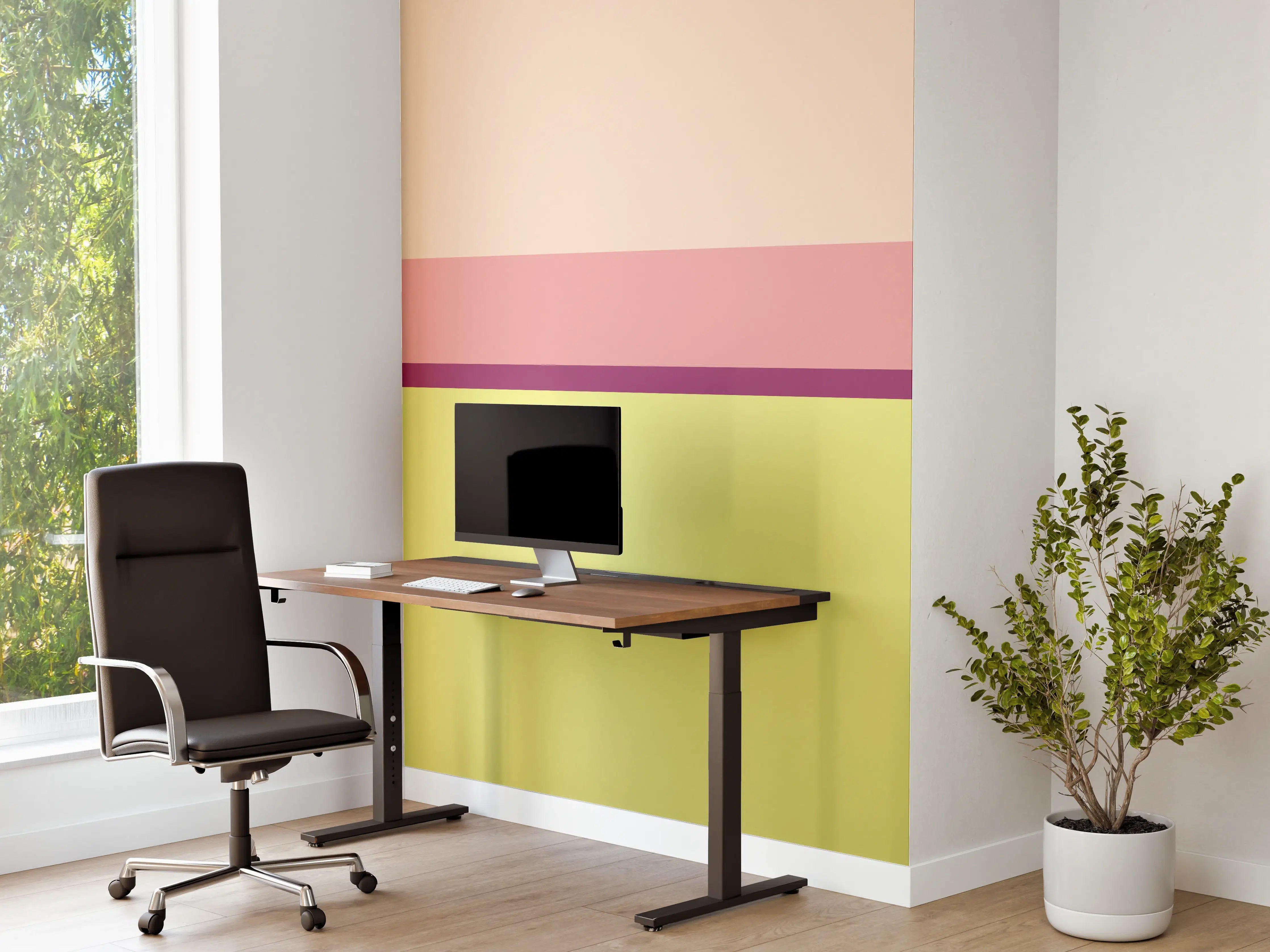 Büro Wandgestaltung - The Springs - Horizontal - Tulip