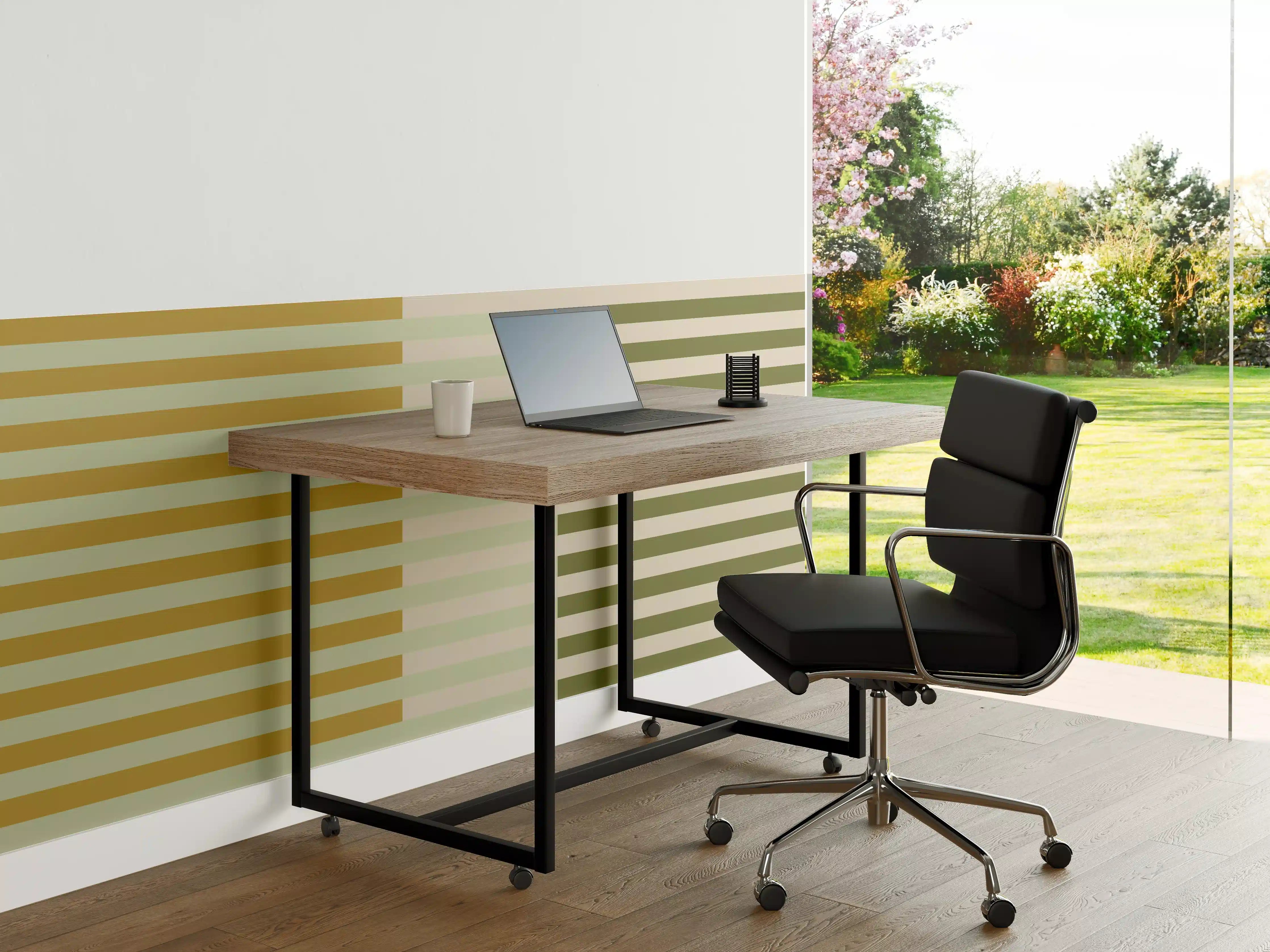 Büro Wandgestaltung - The Springs - Multy Stripes - Birch