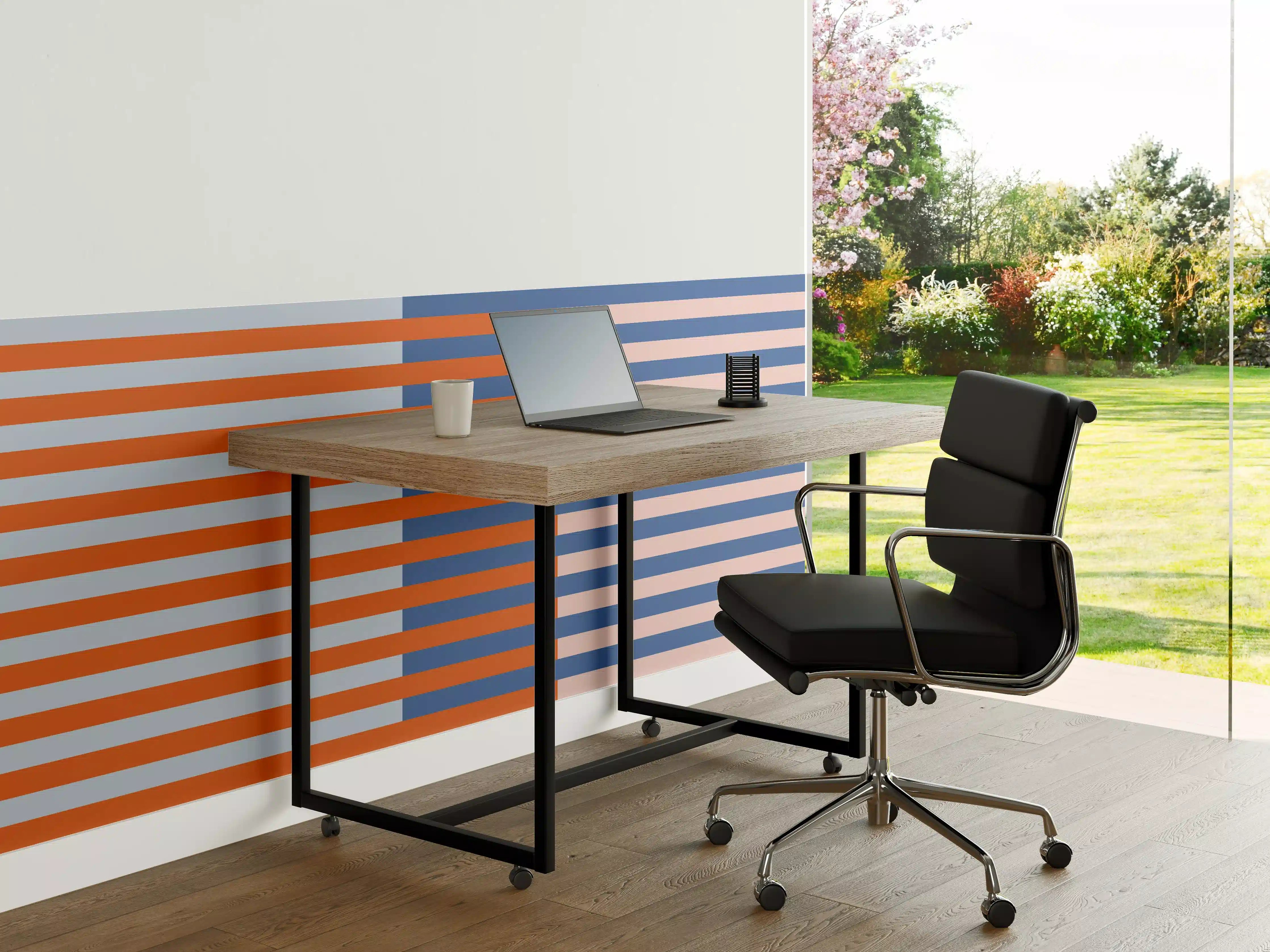 Büro Wandgestaltung - The Springs - Multy Stripes - Crocus