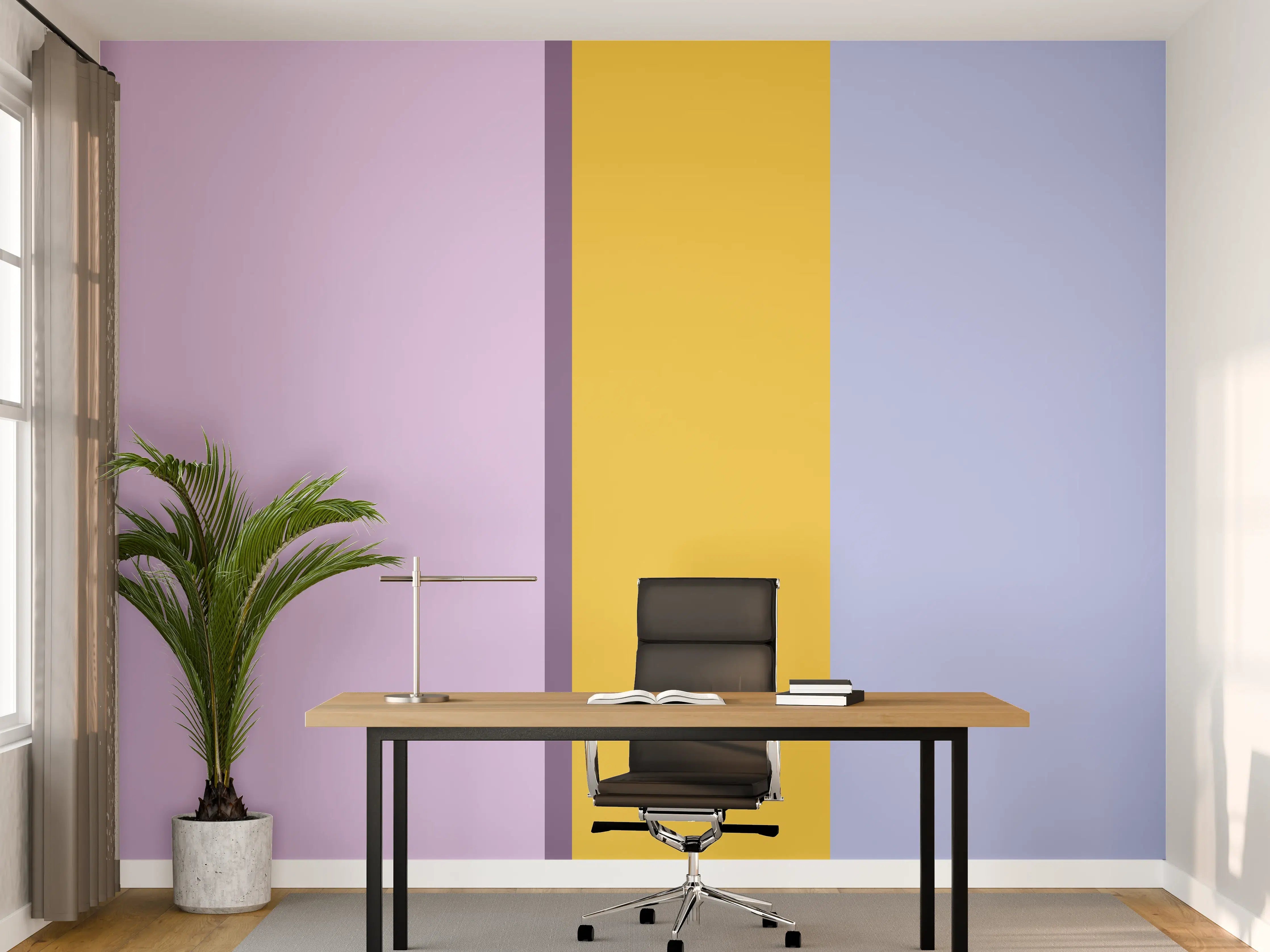 Büro Wandgestaltung - The Springs - Vertikal - Lilac