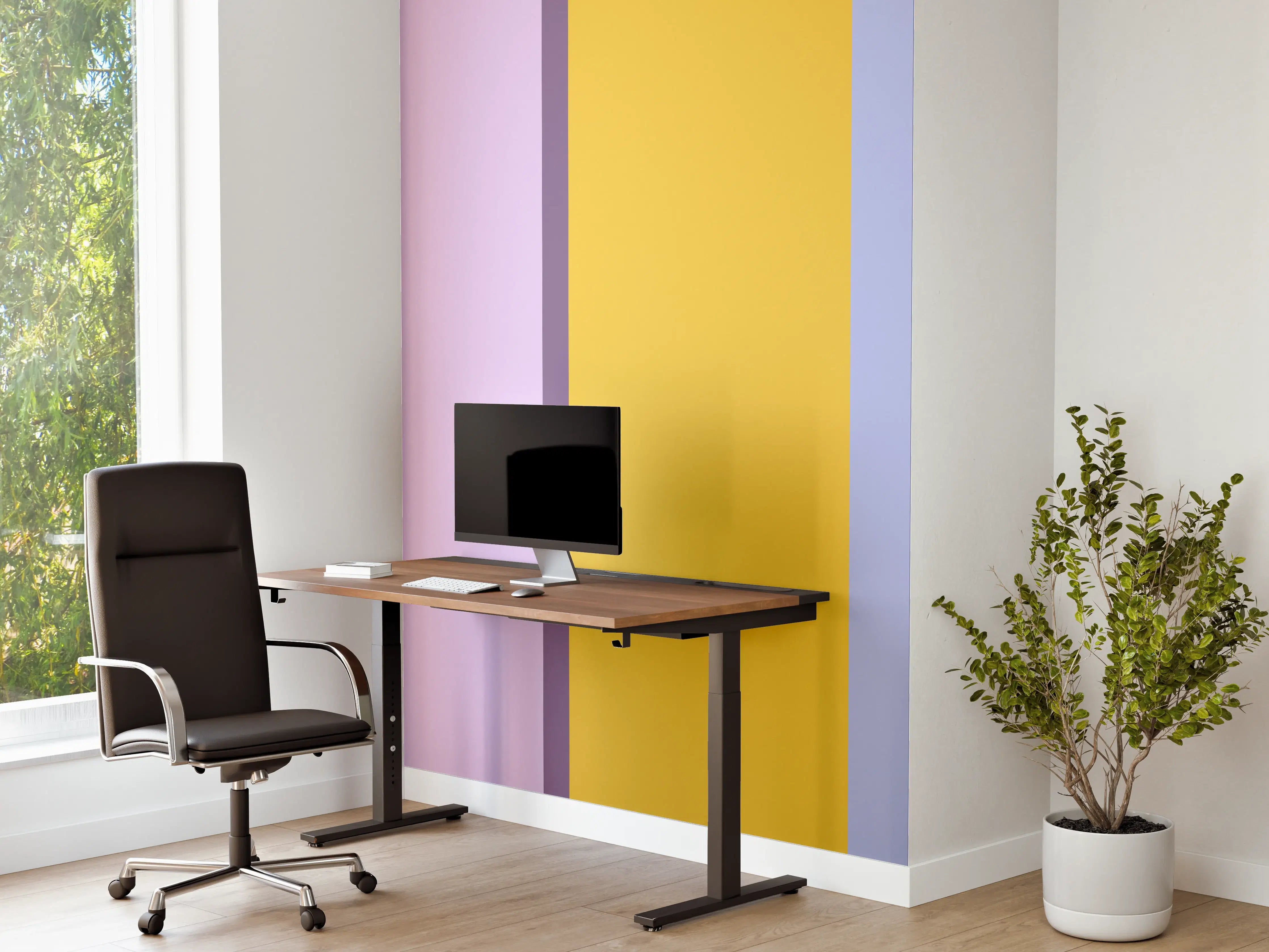 Büro Wandgestaltung - The Springs - Vertikal - Lilac