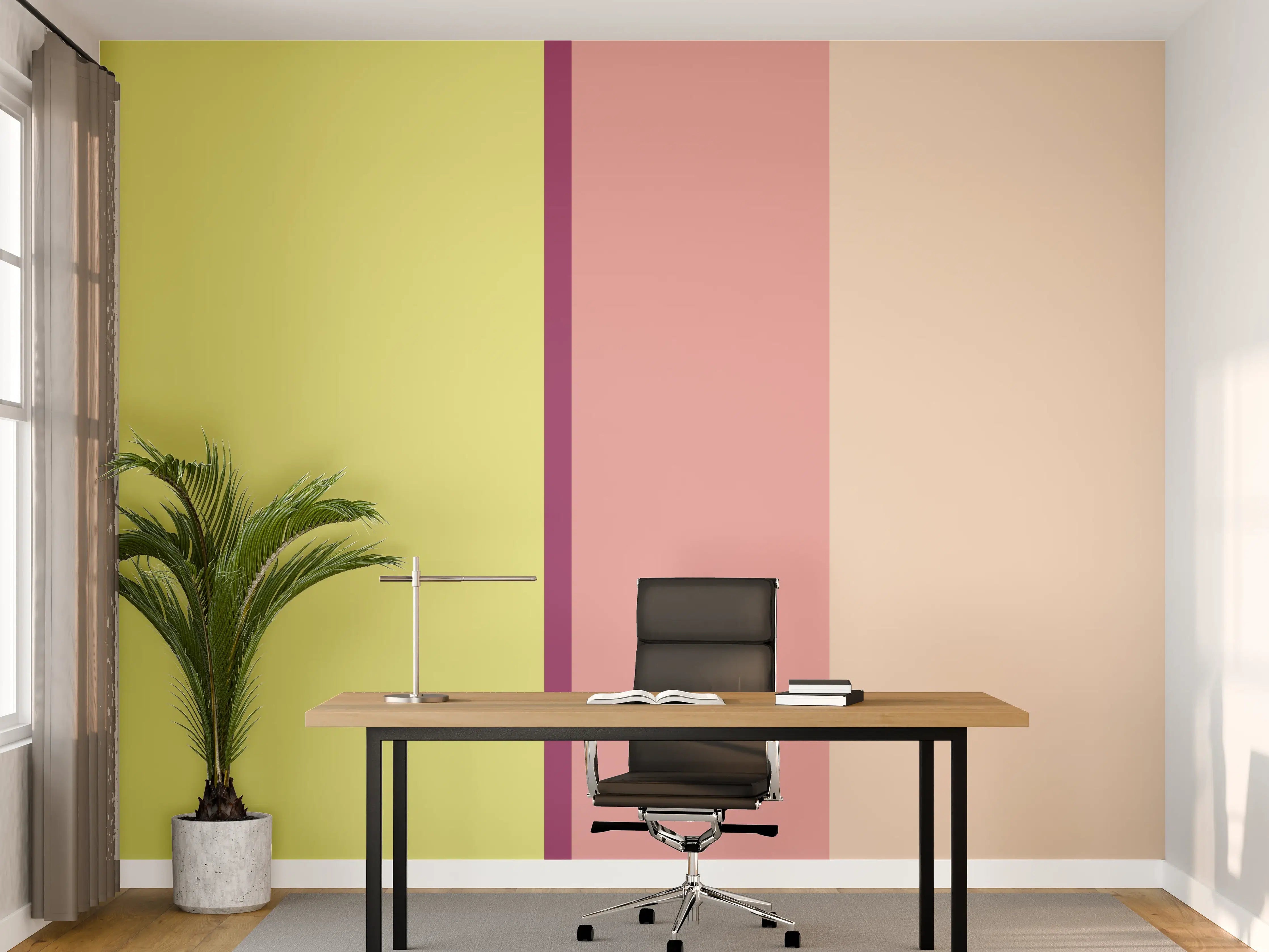 Büro Wandgestaltung - The Springs - Vertikal - Tulip