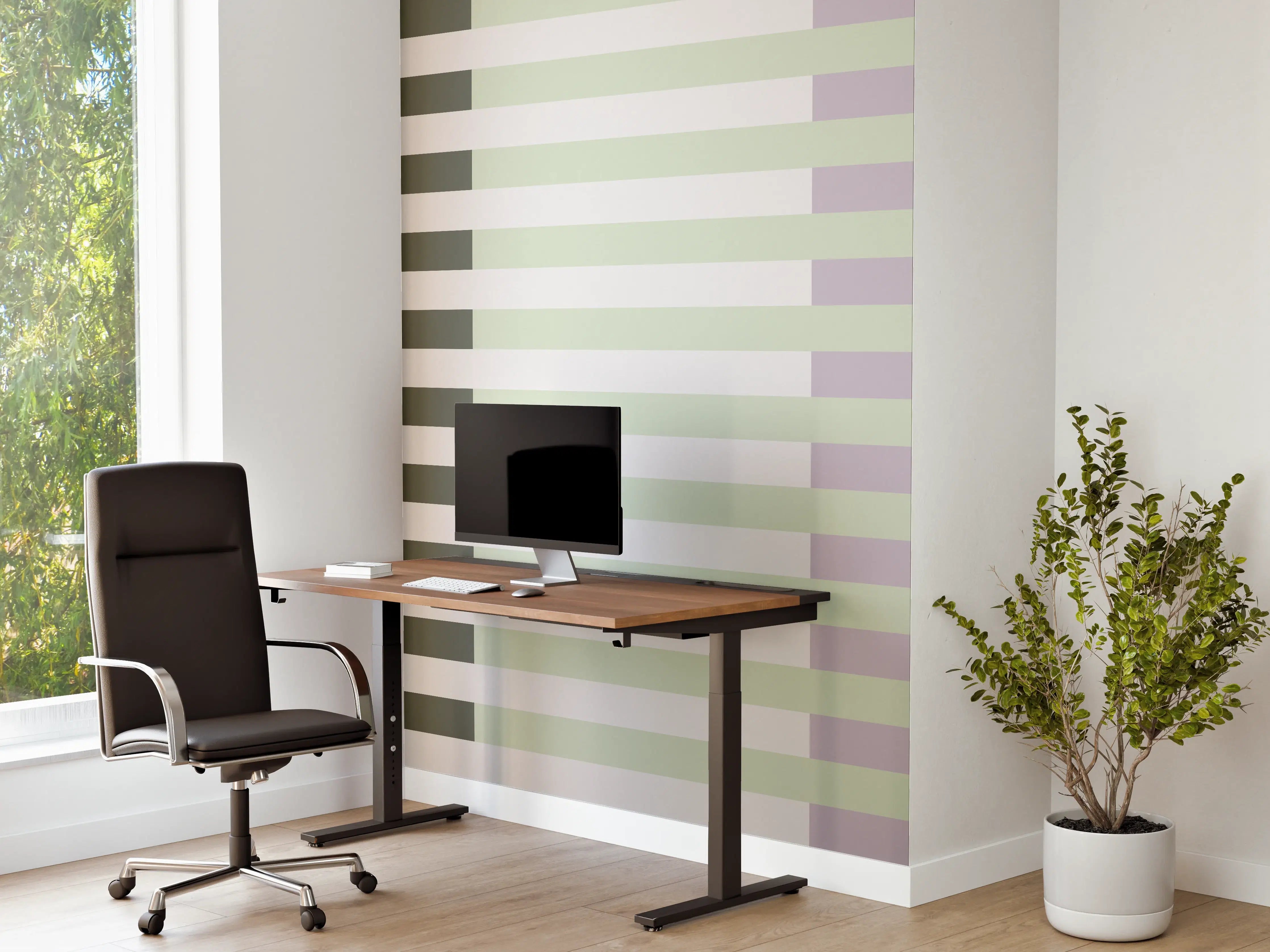 Büro Wandgestaltung - The Vintages - Multy Stripes - Benedict