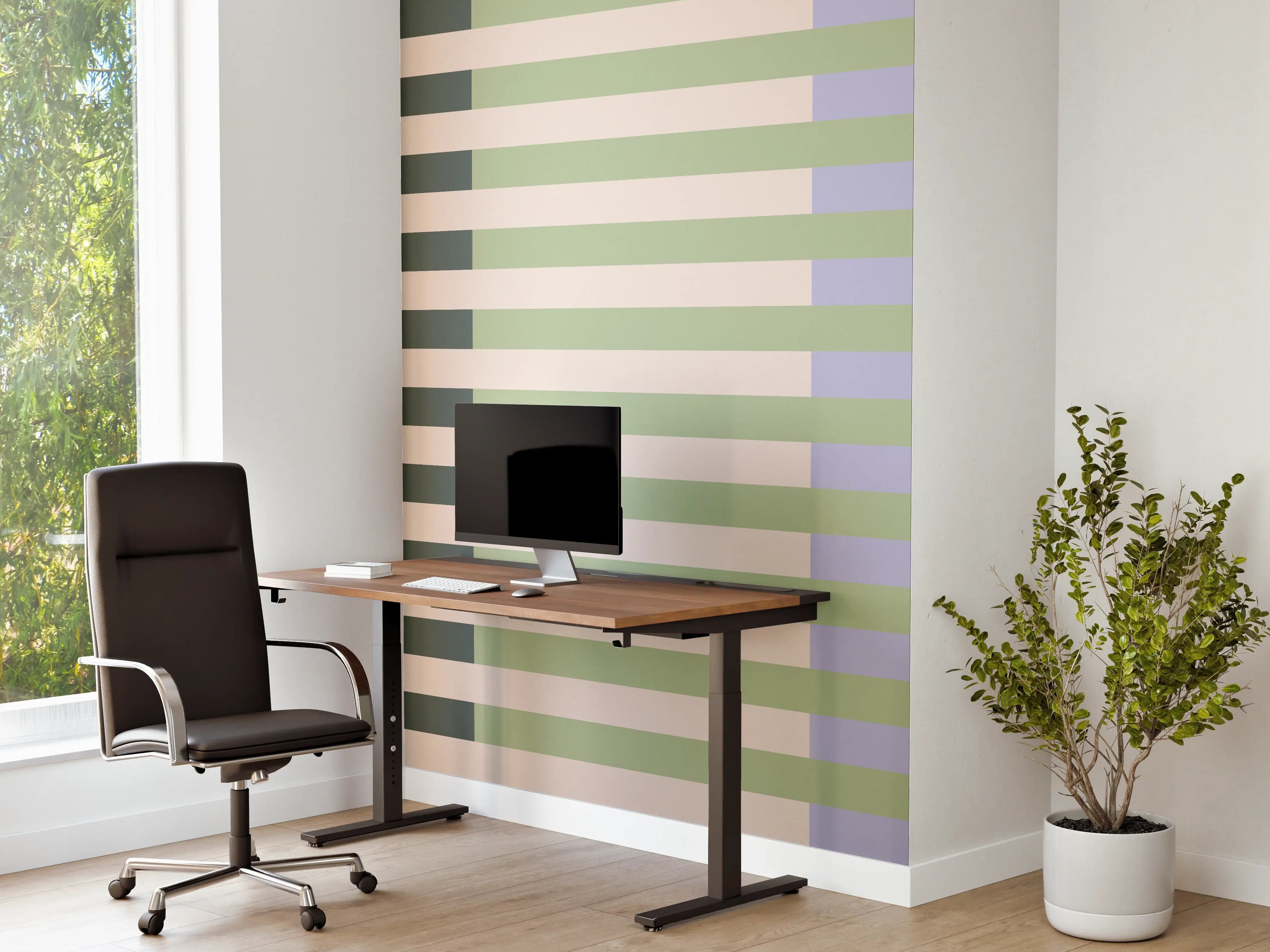 Büro Wandgestaltung - The Vintages - Multy Stripes - Colin