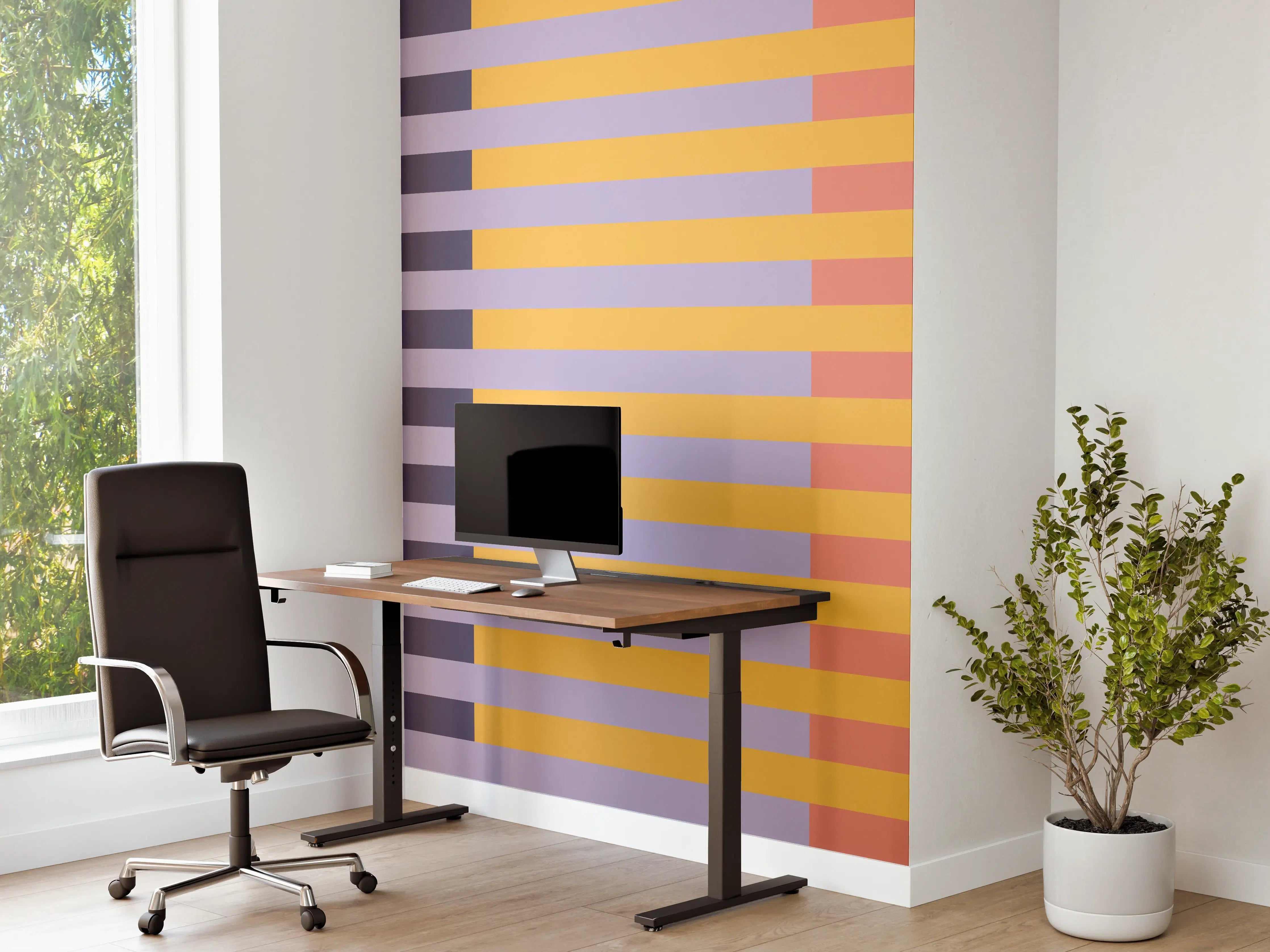 Büro Wandgestaltung - The Vintages - Multy Stripes - Penelope