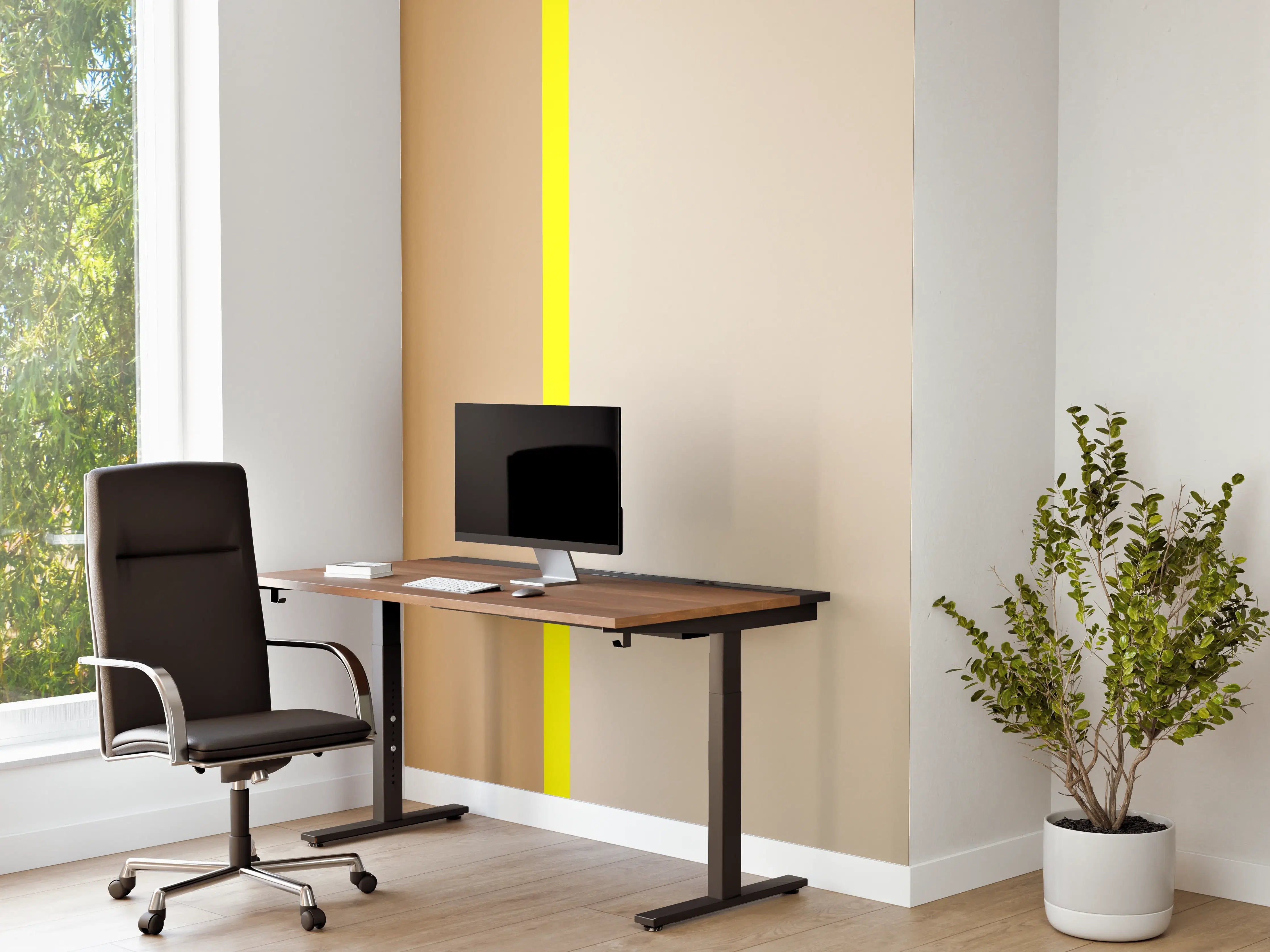 Büro Wandgestaltung - The Yellows - Easy Vertical - Buttercup