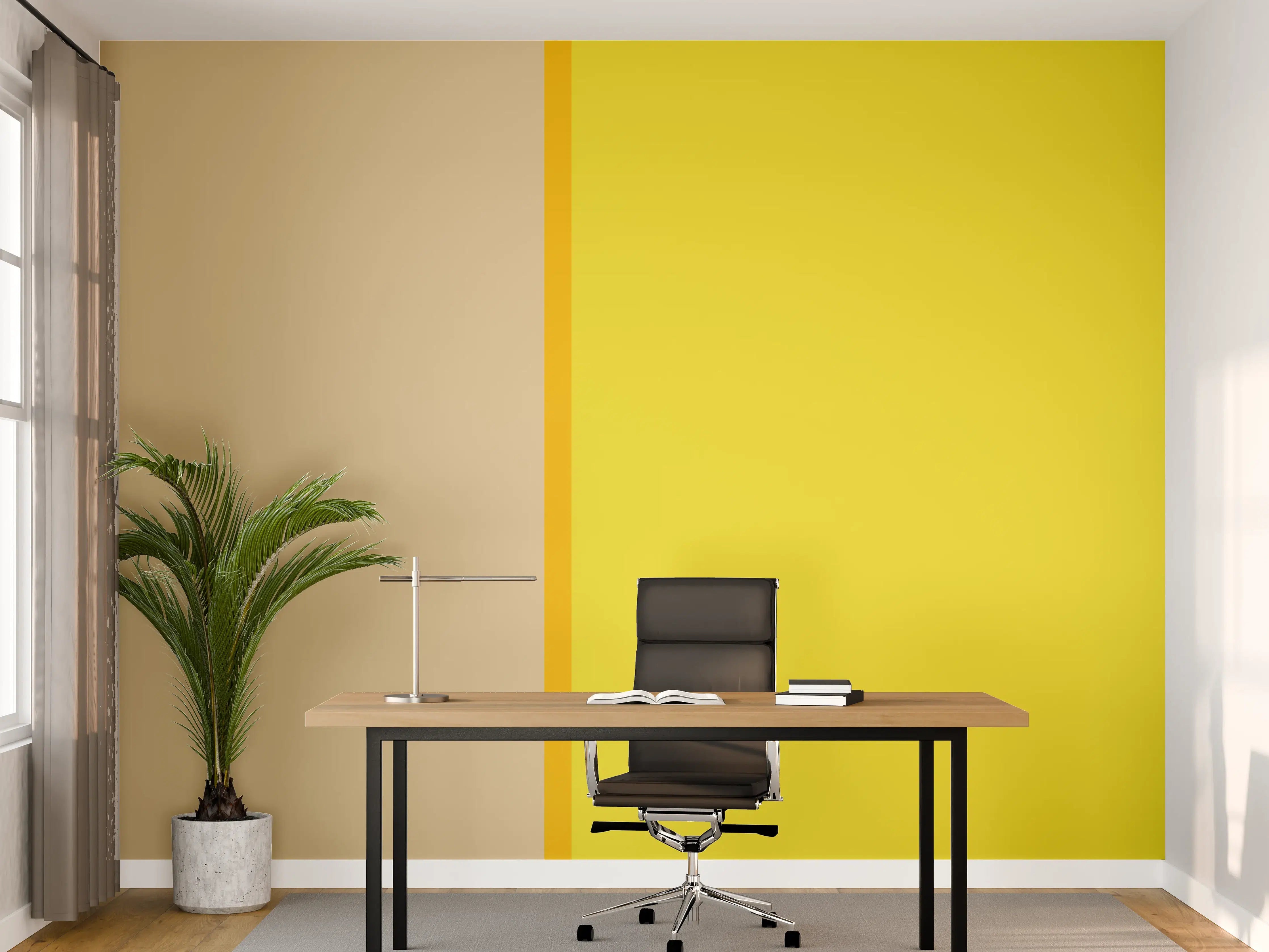 Büro Wandgestaltung - The Yellows - Easy Vertical - Honey