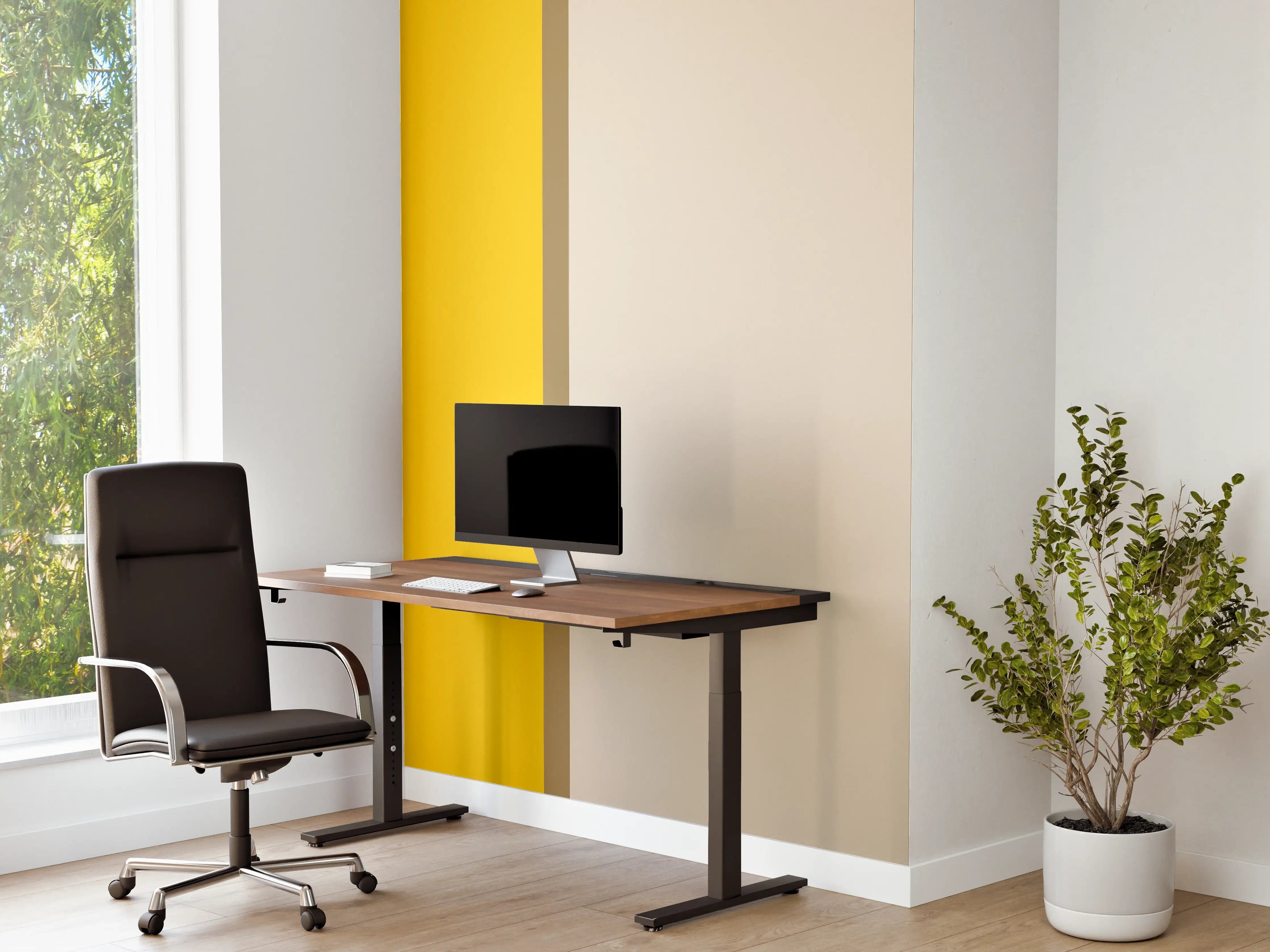 Büro Wandgestaltung - The Yellows - Easy Vertical - Saffron