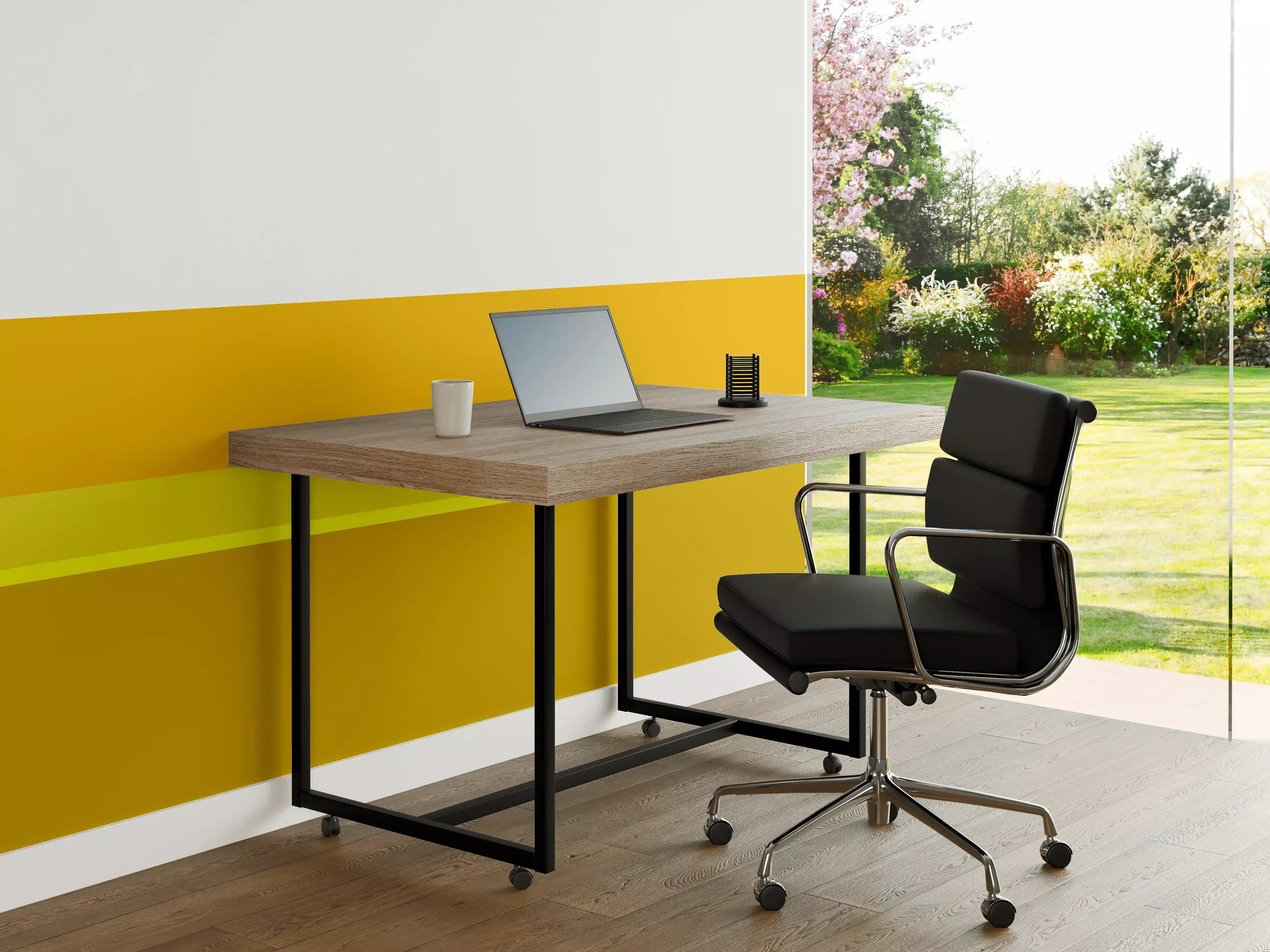 Büro Wandgestaltung - The Yellows - Horizontal - Lemon