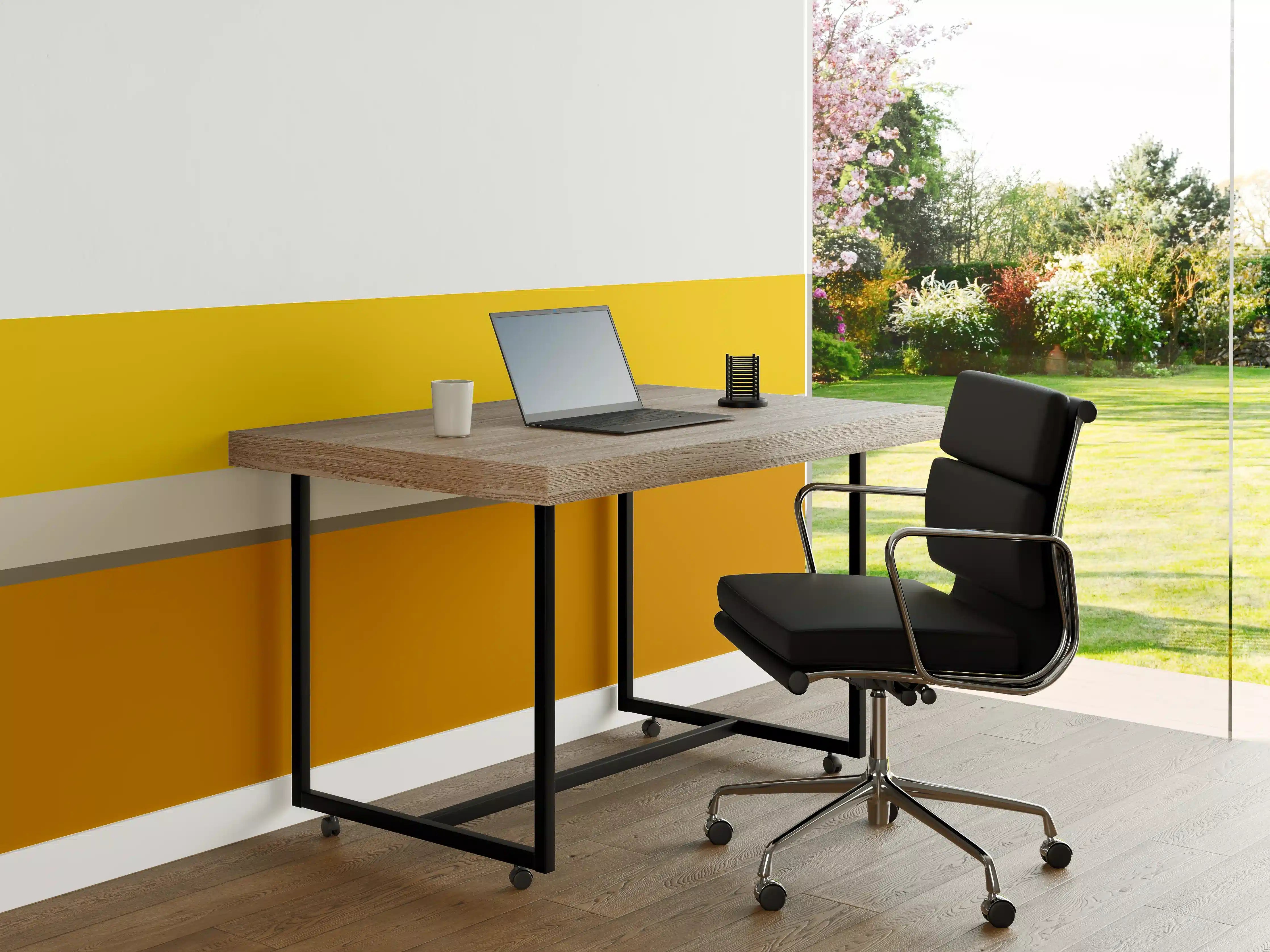 Büro Wandgestaltung - The Yellows - Horizontal - Saffron