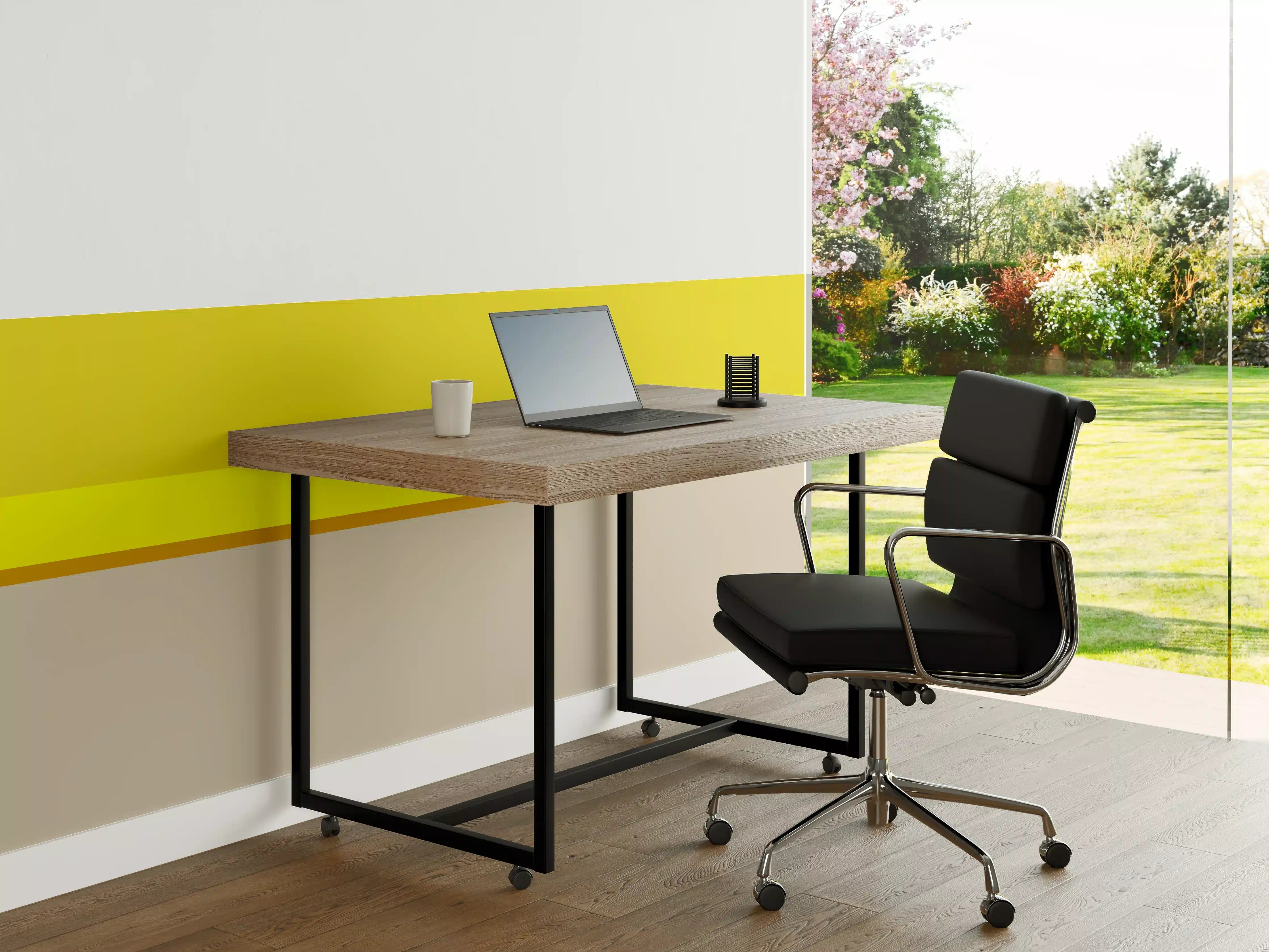 Büro Wandgestaltung - The Yellows - Horizontal - Vanilla