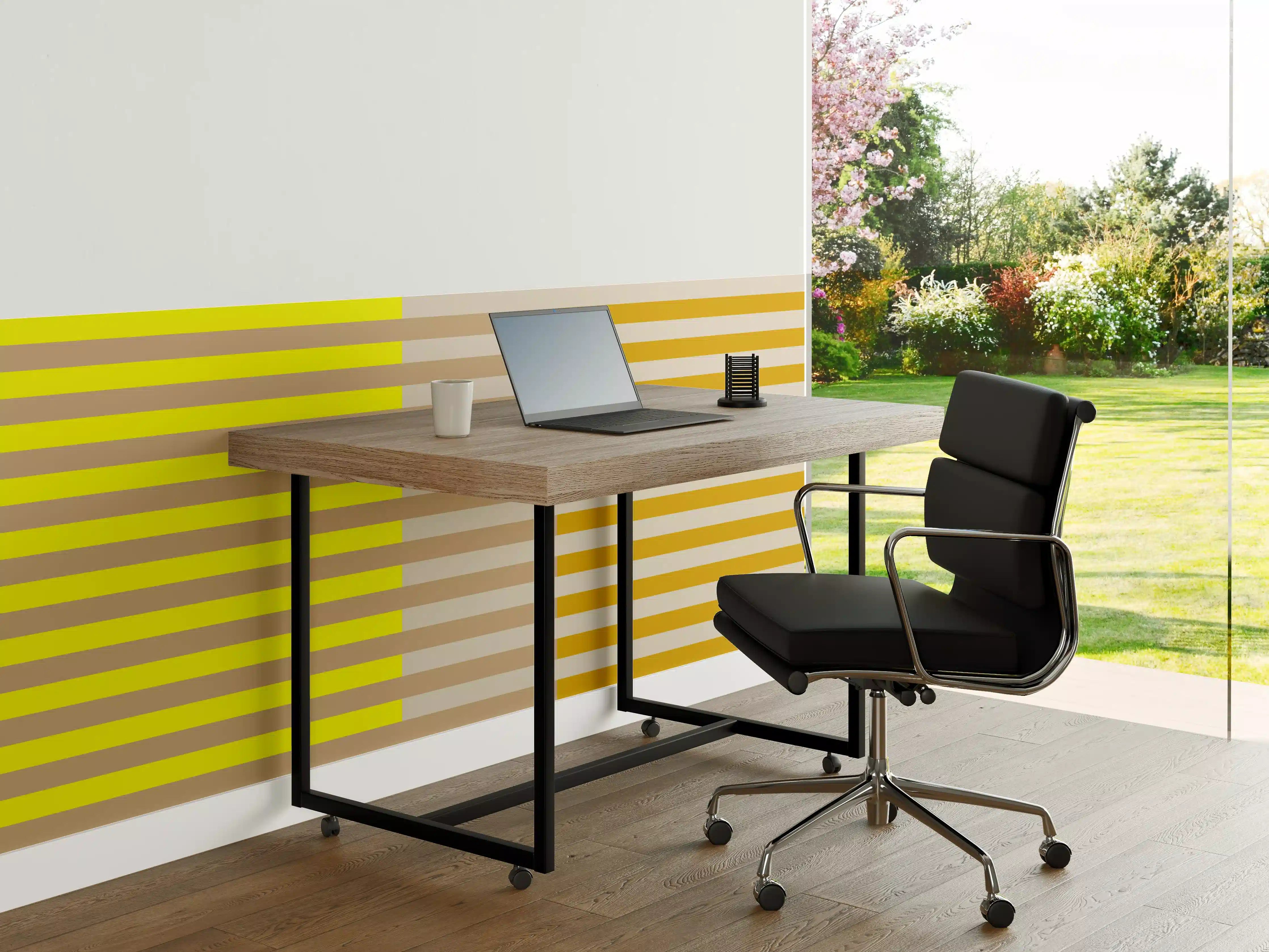 Büro Wandgestaltung - The Yellows - Multy Stripes - Buttercup