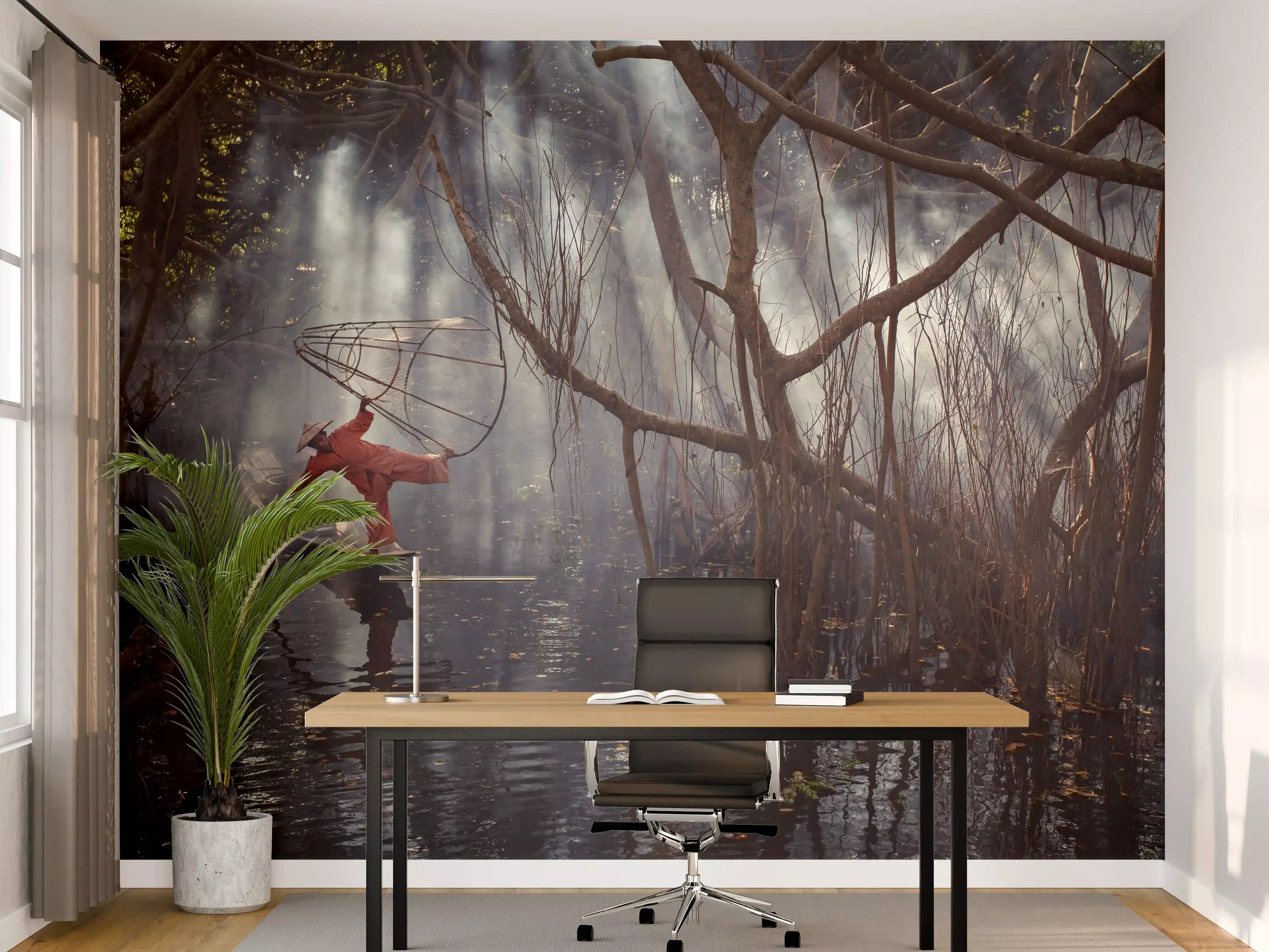 Büro Wandgestaltung - Through the light