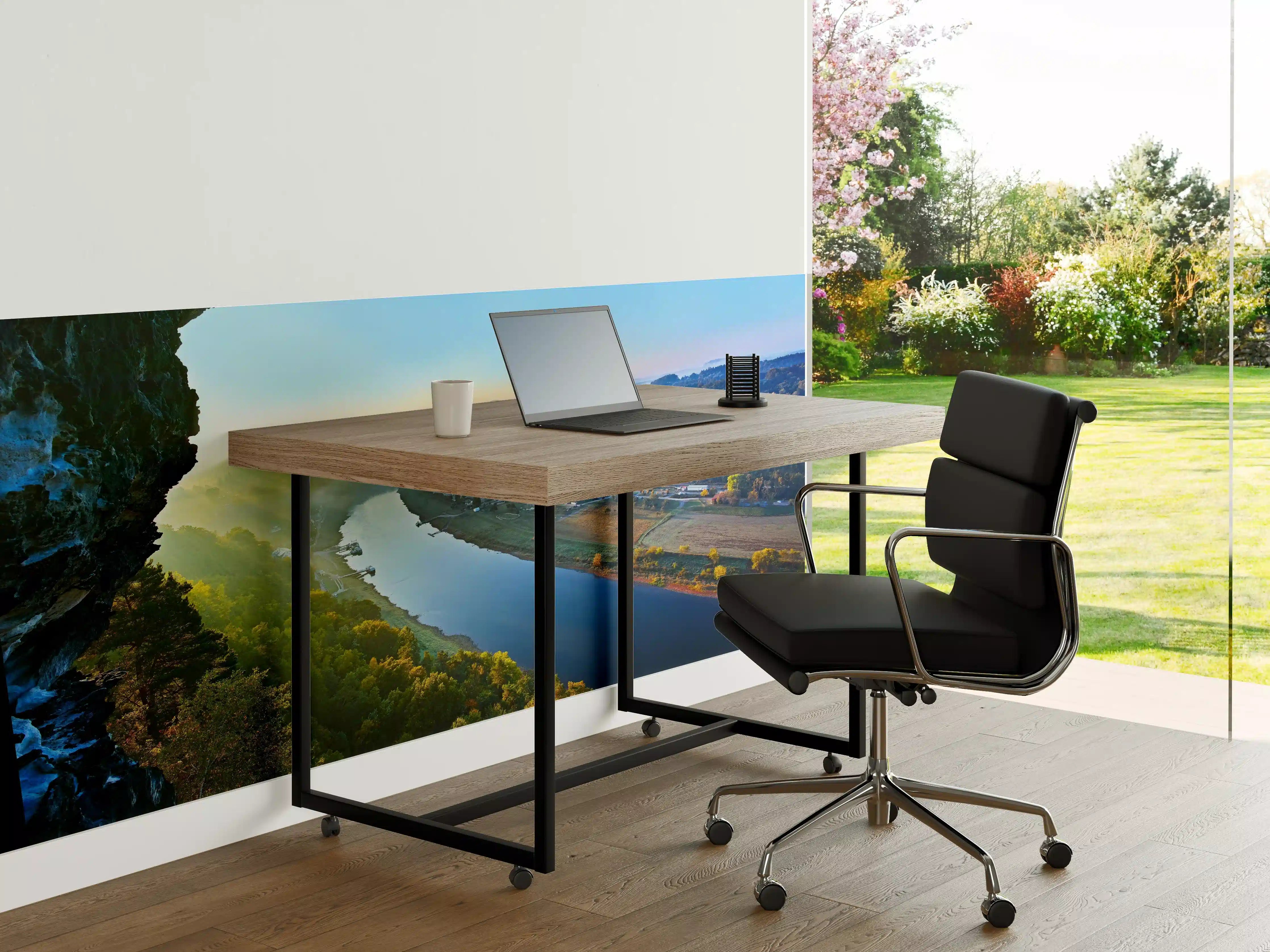 Büro Wandgestaltung - Traumhafter Ausblick Elbsandsteingebirge
