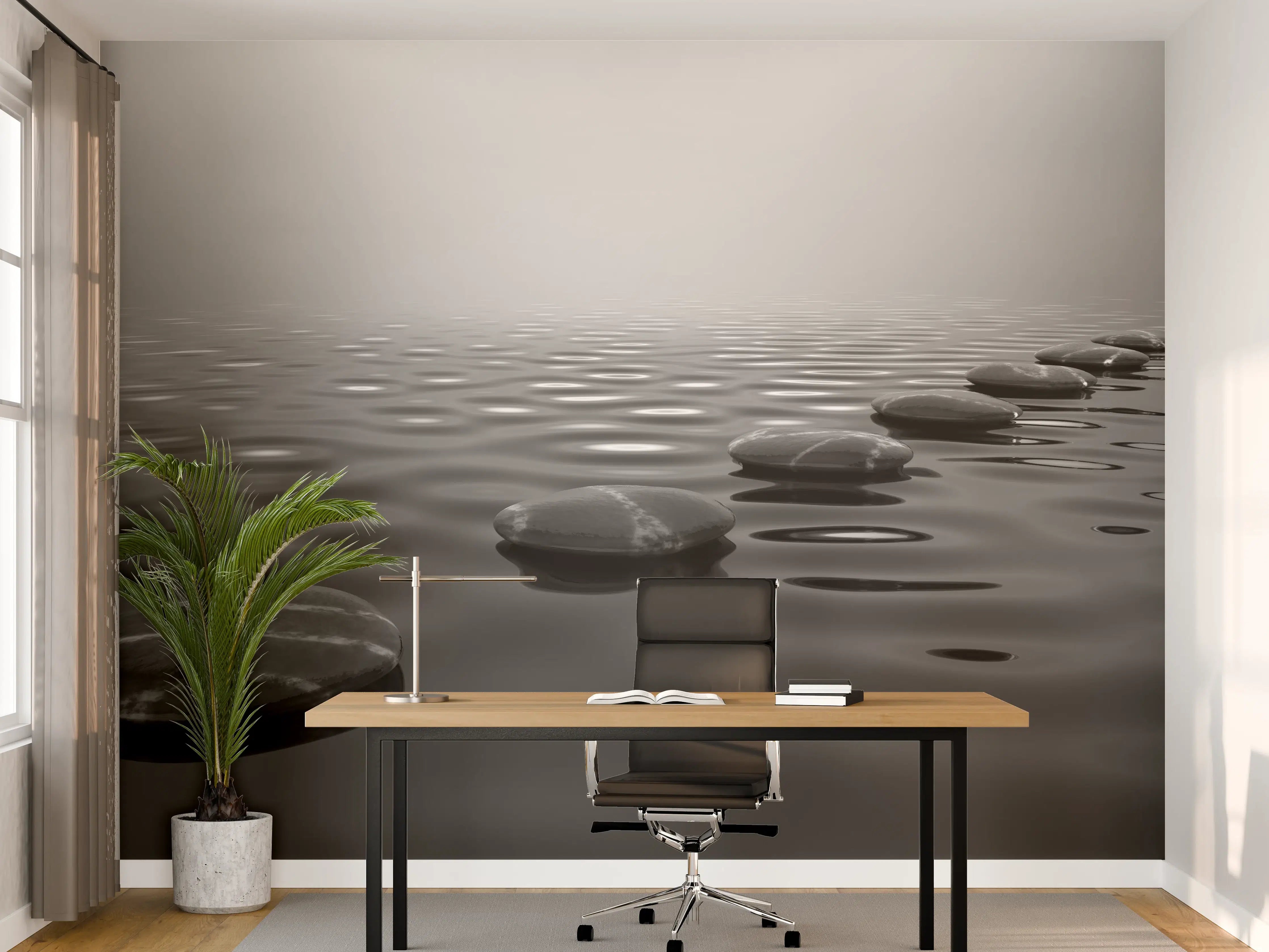 Büro Wandgestaltung - Trittstein