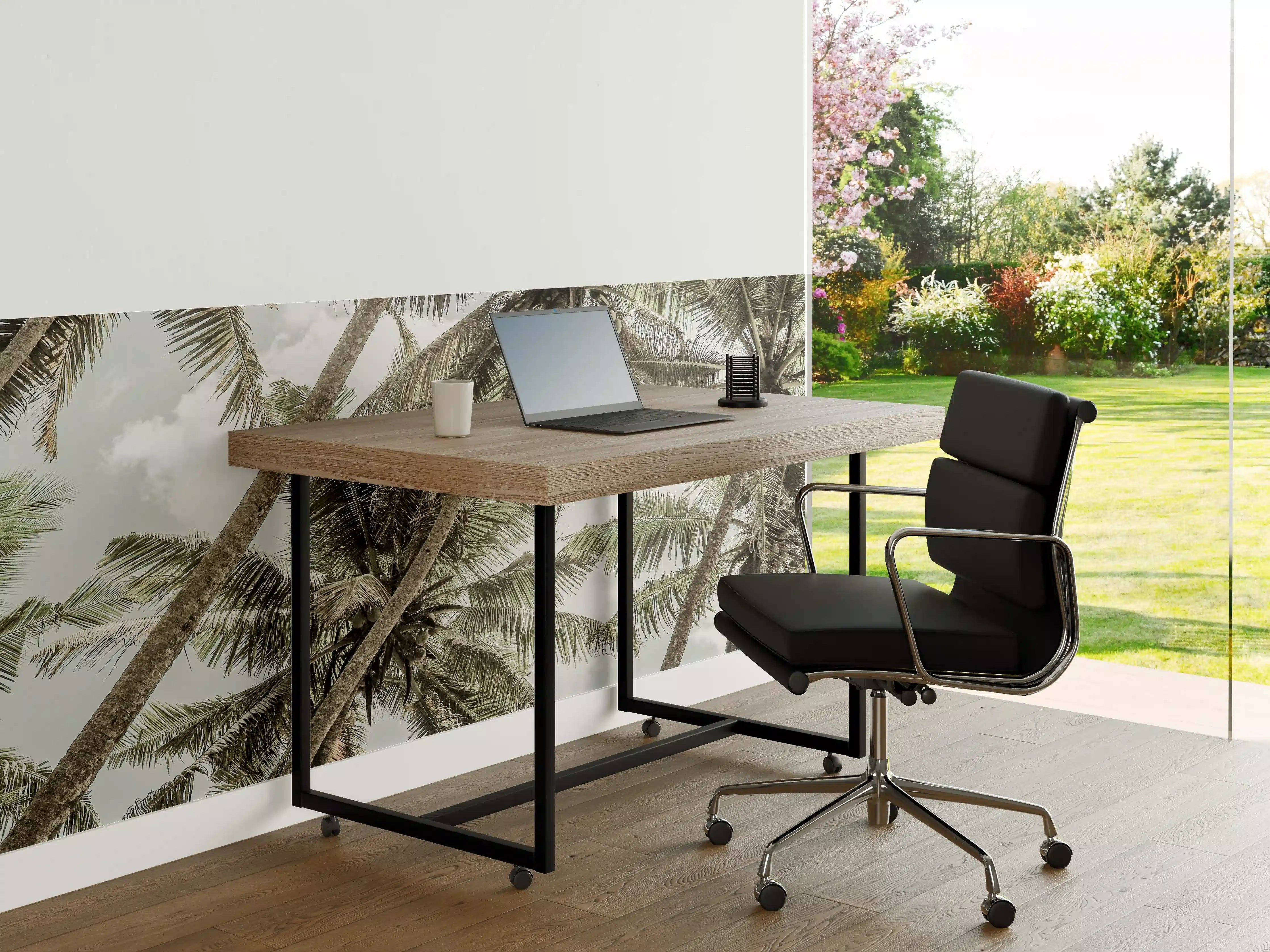 Büro Wandgestaltung - Tropische Palmenhimmel-Stimmung