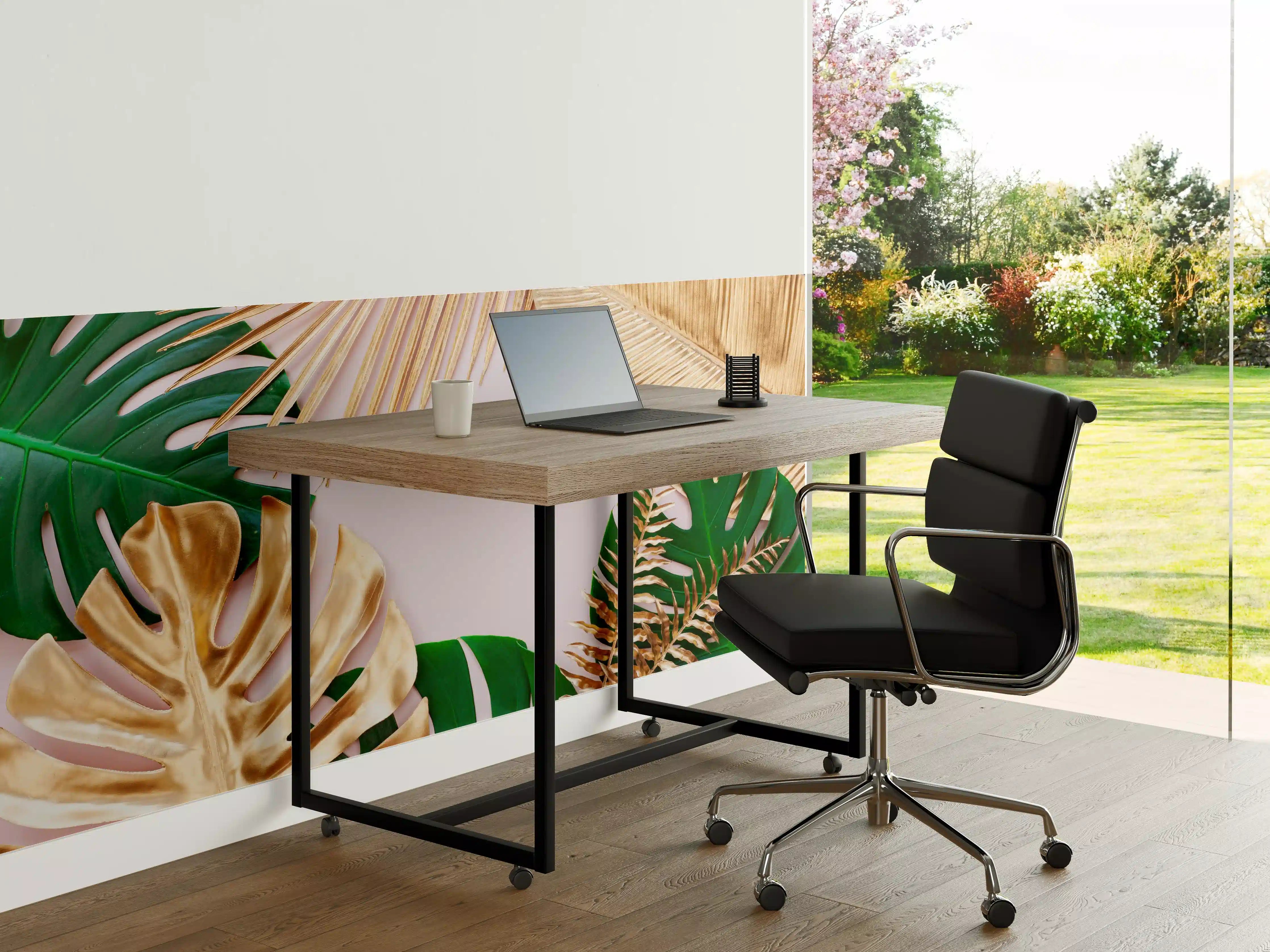 Büro Wandgestaltung - Tropisches Blätter Design - Floral