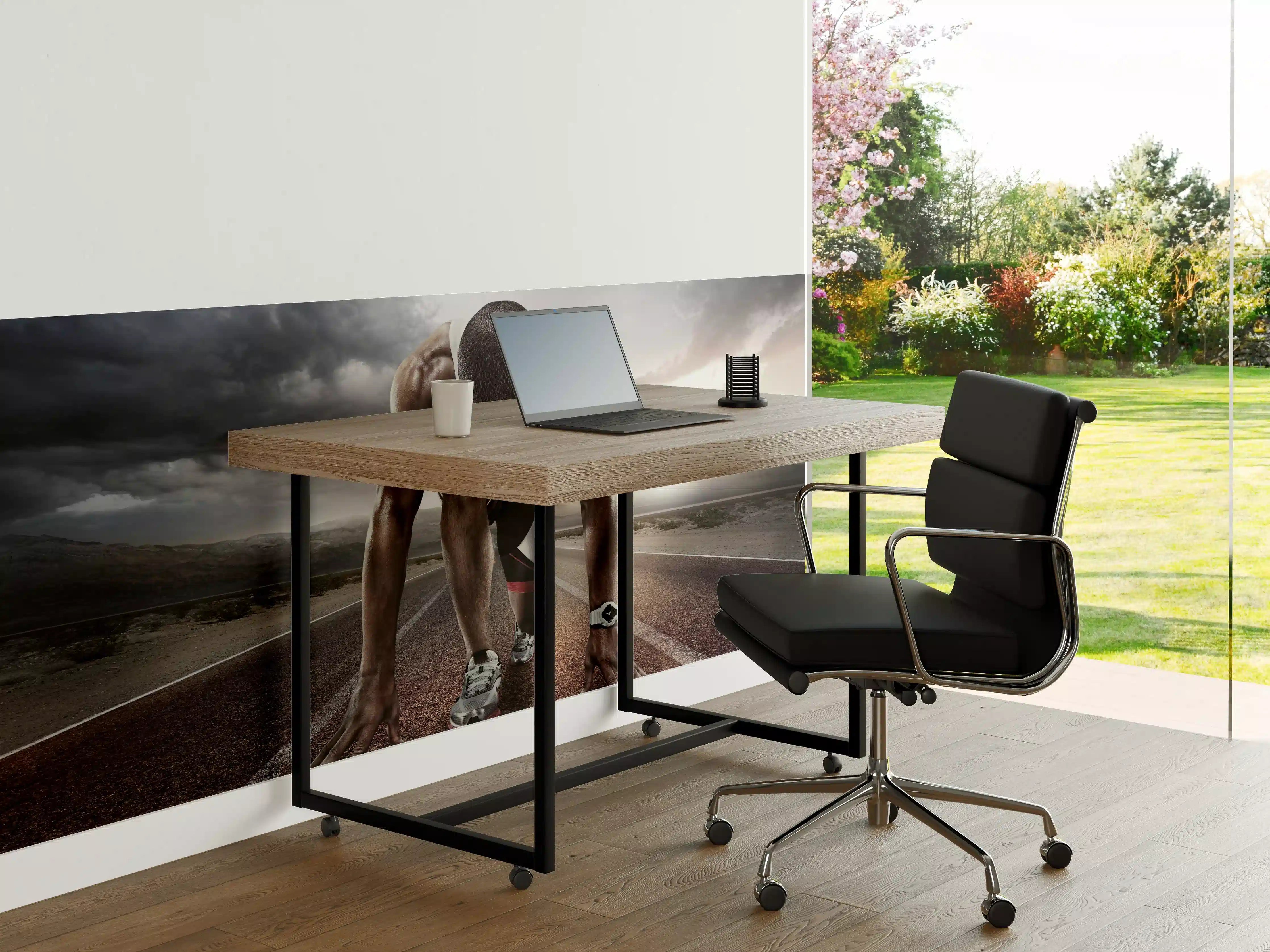 Büro Wandgestaltung - Ungewöhnliche Laufstrecke - Athlet