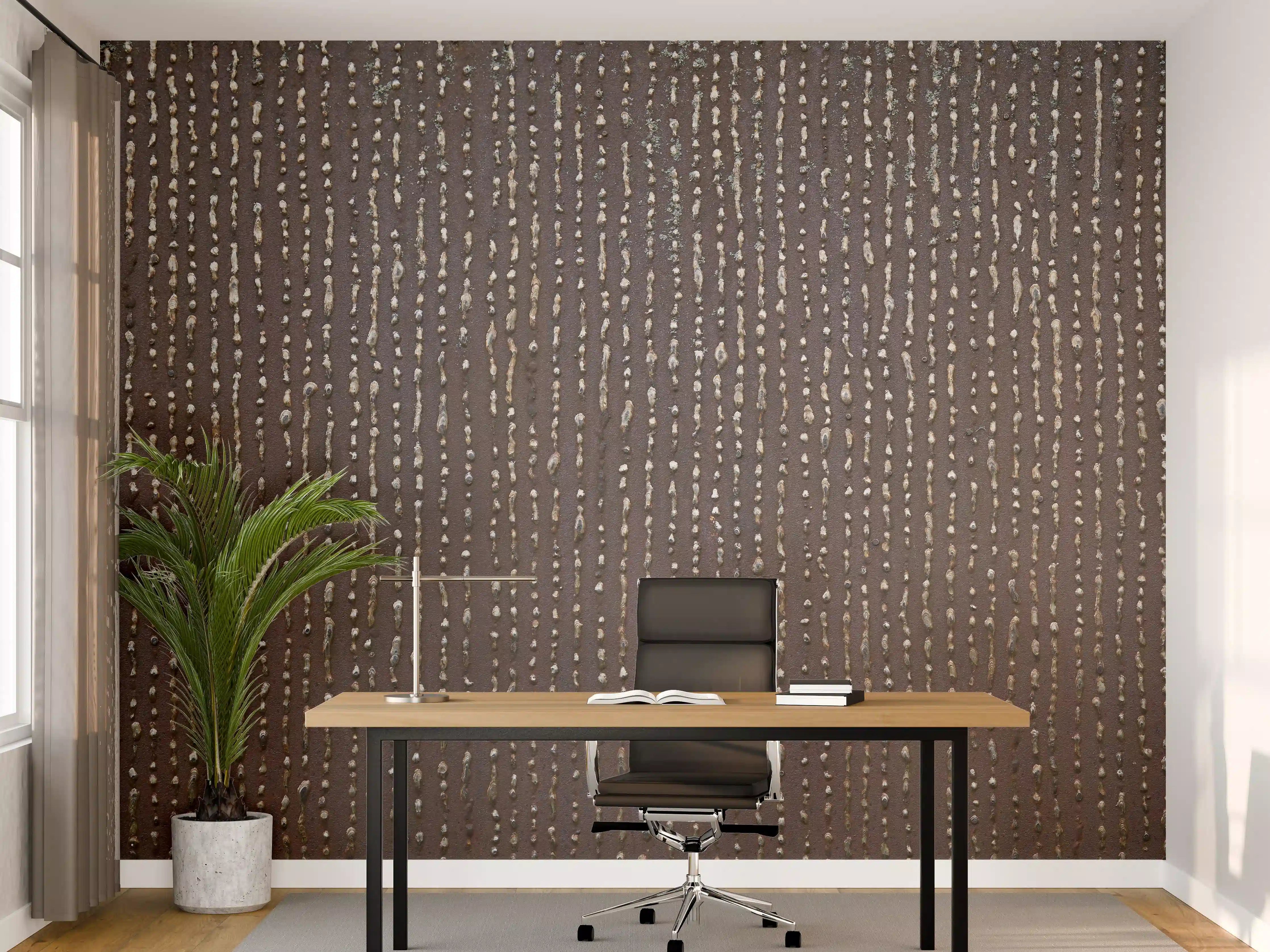Büro Wandgestaltung - Ungewöhnliche Tropfenstruktur