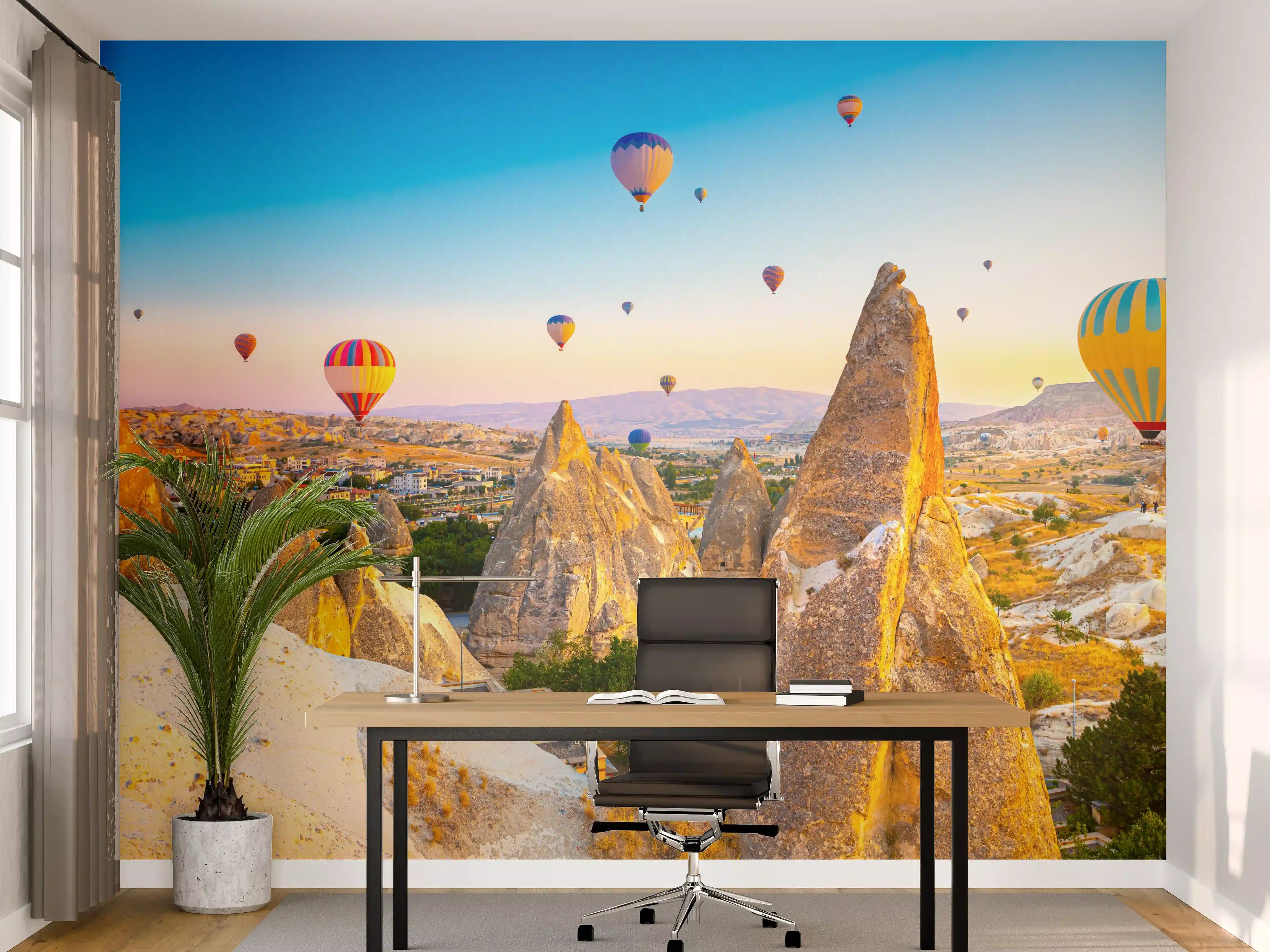 Büro Wandgestaltung - Ungewöhnlichen Felslandschaft in Kappadokien