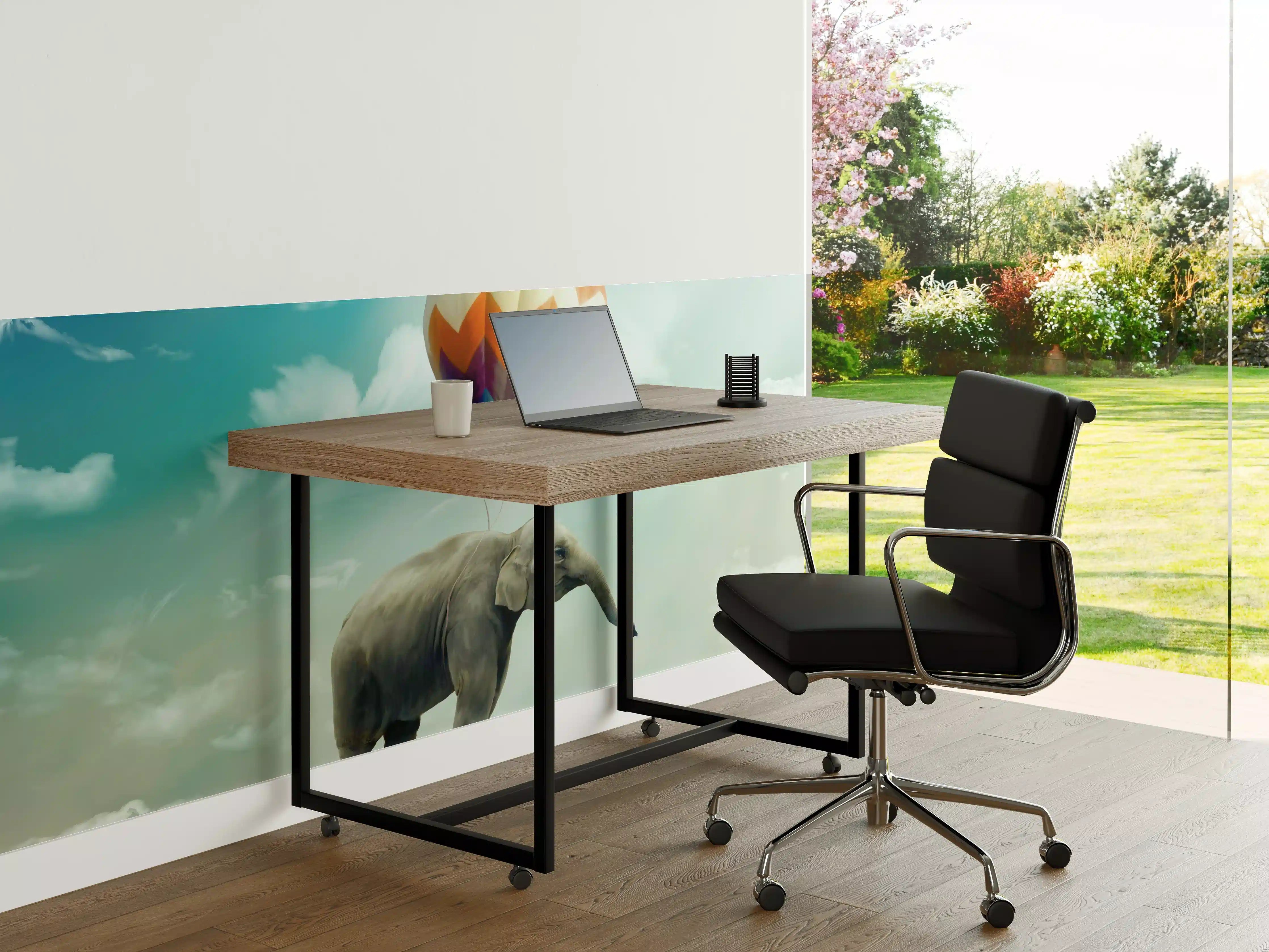 Büro Wandgestaltung - Unrealistische Darstellung 