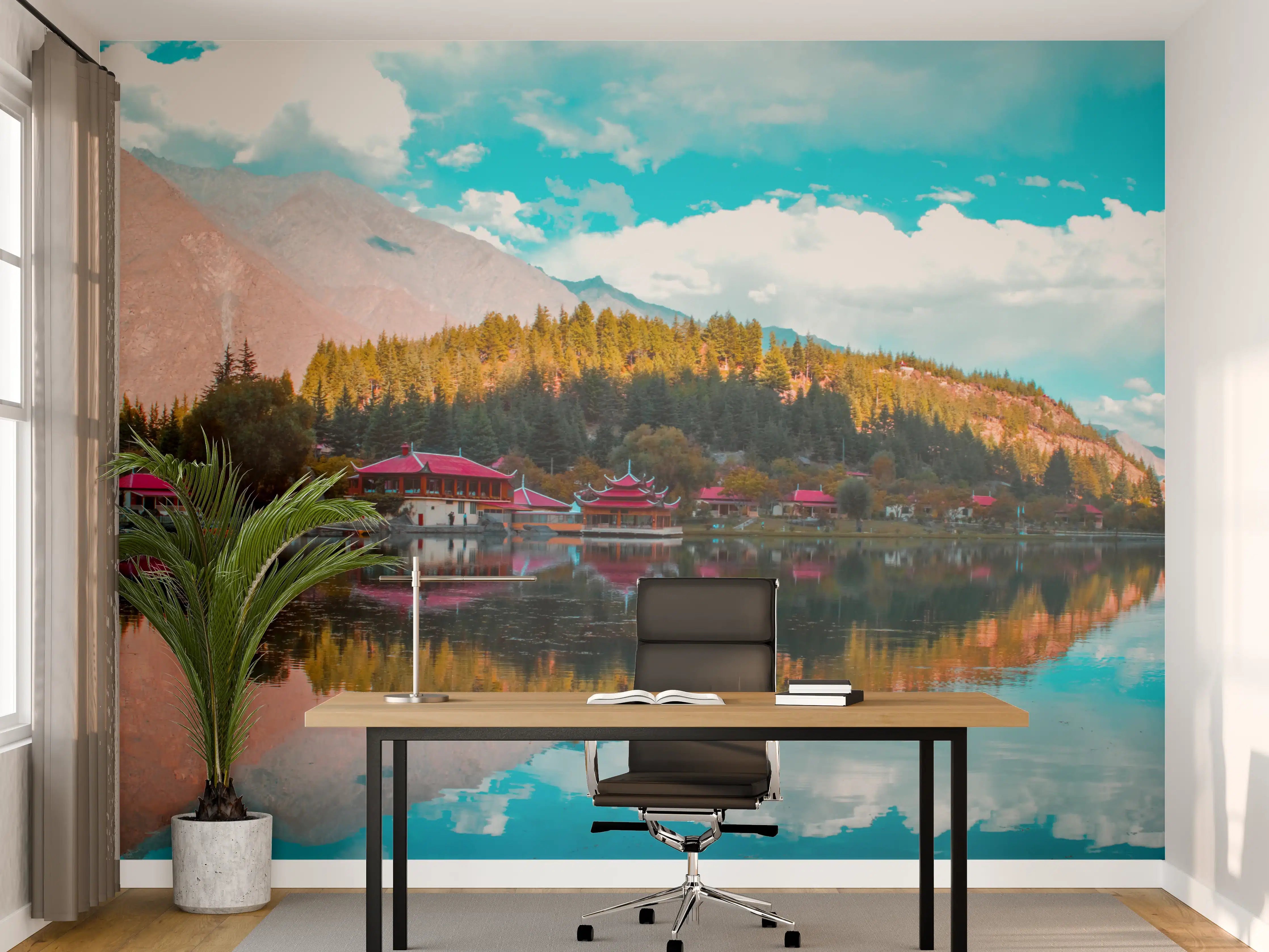 Büro Wandgestaltung - Unterer Kachura-See